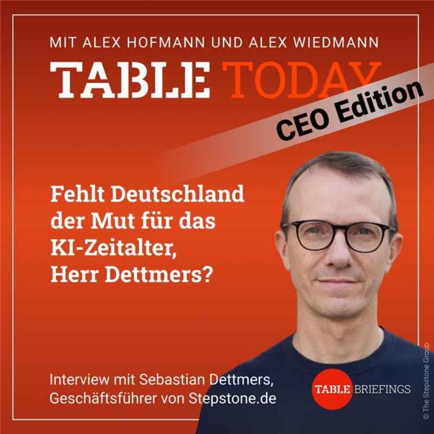 Fehlt Deutschland der Mut für das KI-Zeitalter, Herr Dettmers?