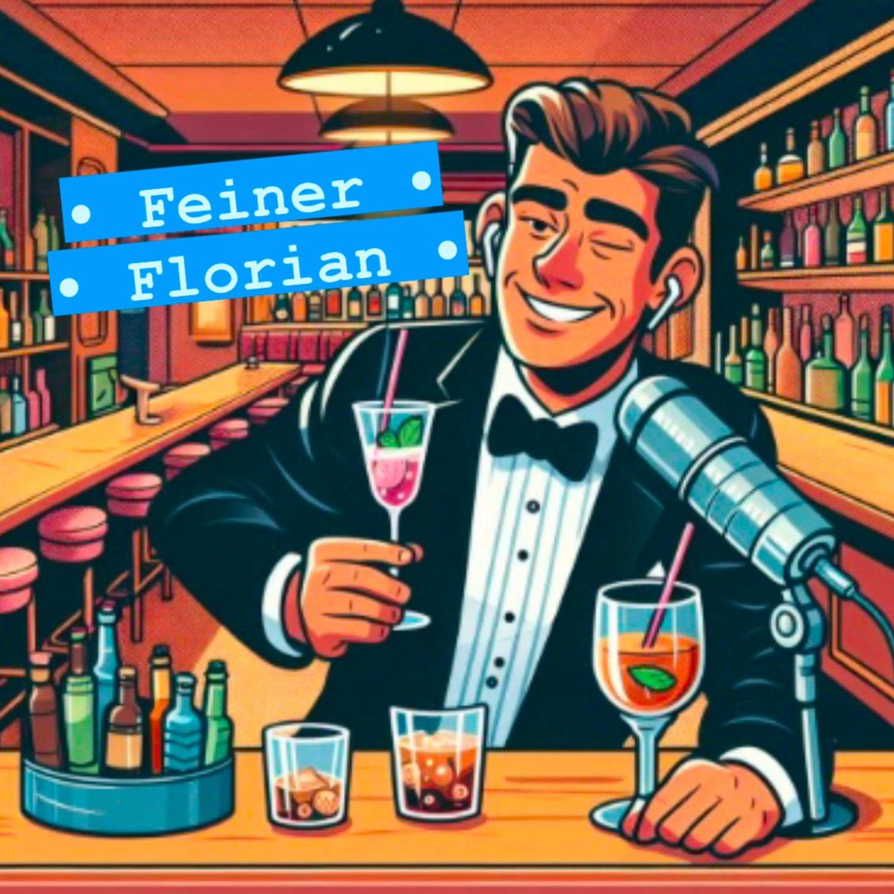 Feiner Florian- Per Sprachnachricht einen Tresenplatz reservieren.