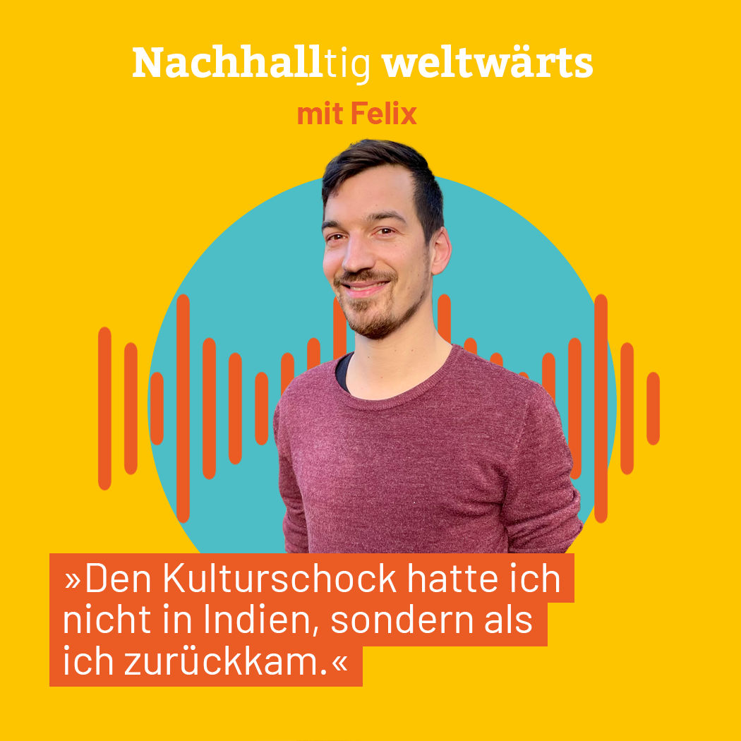 Felix hat nach seinem Freiwilligendienst sein Engagement zum Beruf gemacht