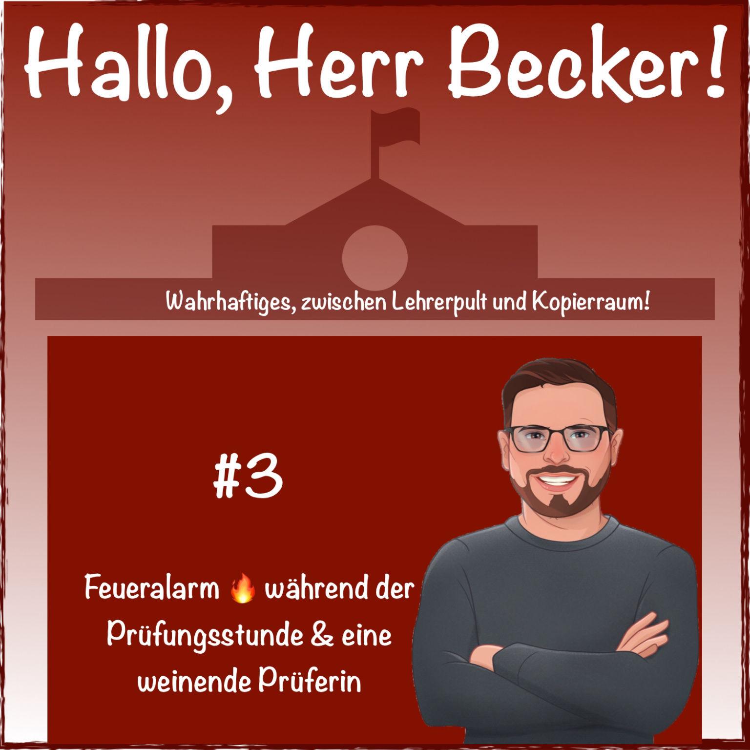 Feueralarm während der Prüfungsstunde und eine weinende Prüferin
