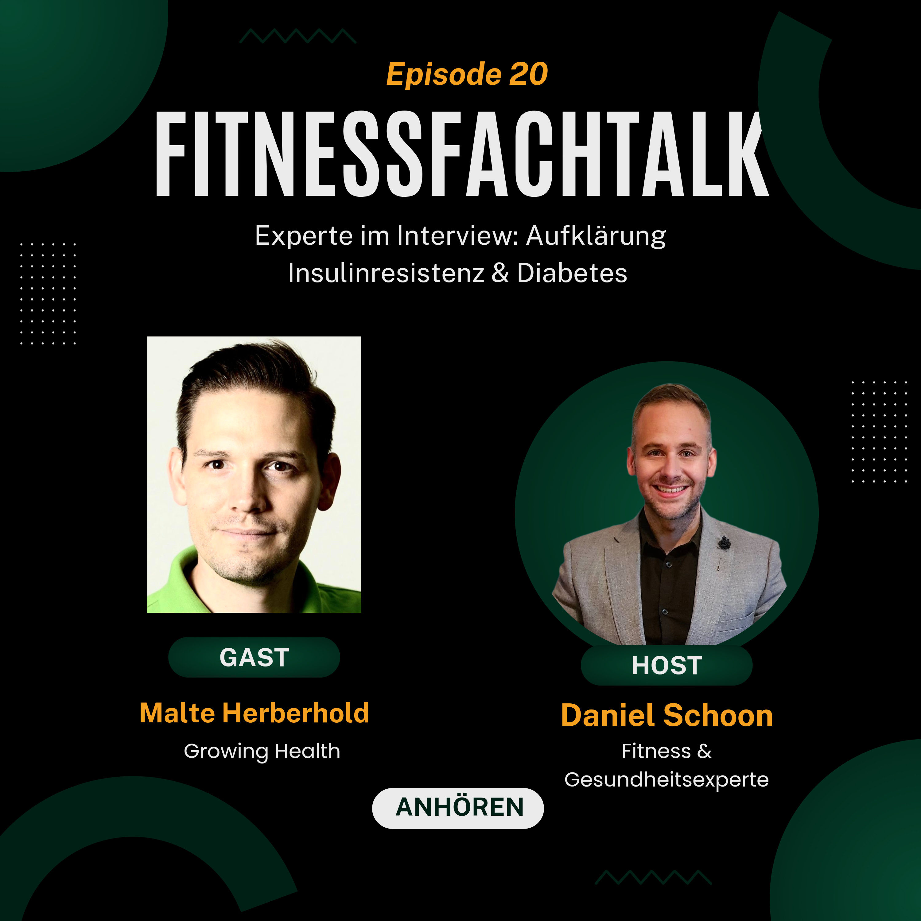FFT 20: Insulinresistenz & Diabetes Specialfolge mit Growing Health Therapie als Gast