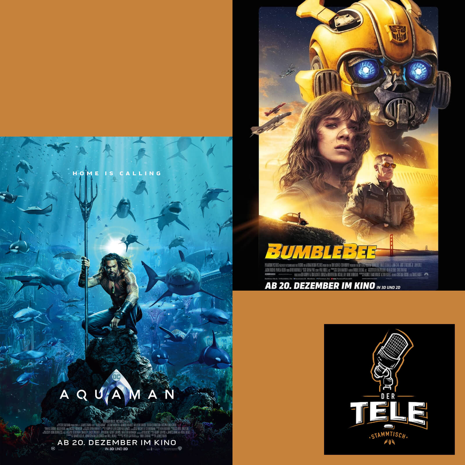 Filmkritiken - Aquaman und Bumblebee