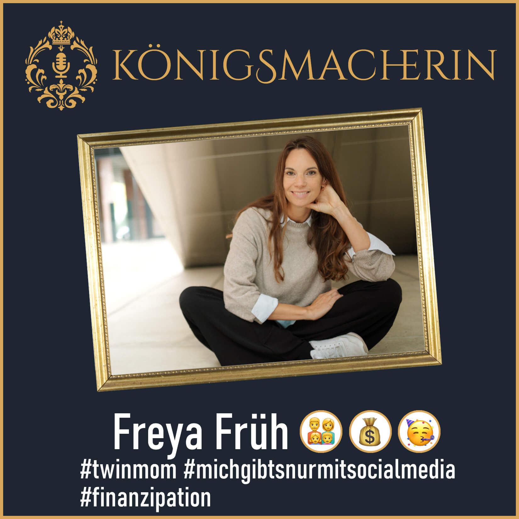 Finfluencerin Freya Früh - Frau Finanzen & Finanzipation