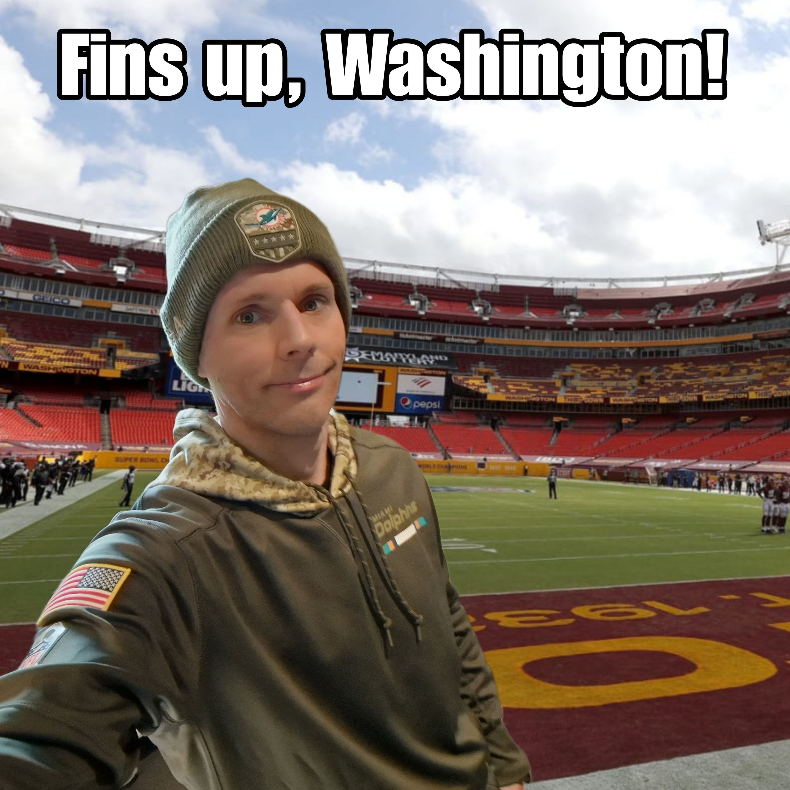 Fins up, Washington!