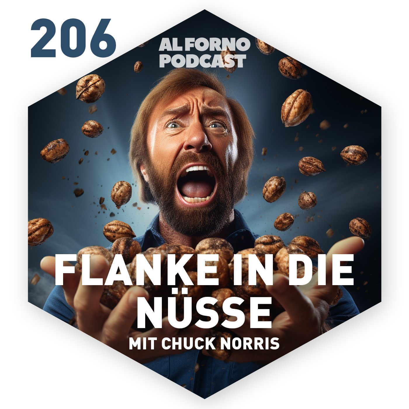 Flanke in die Nüsse mit Chuck Norris
