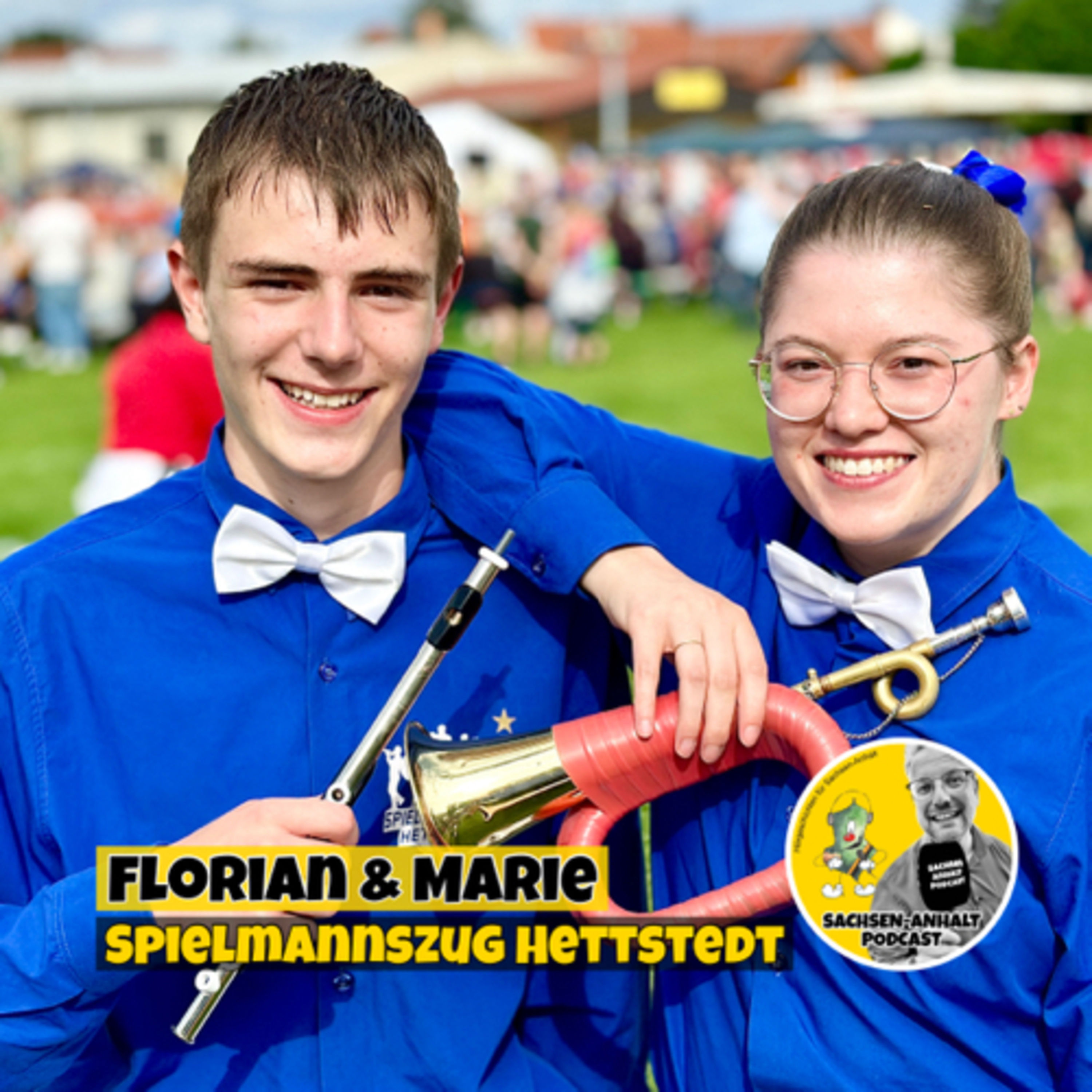 Florian und Marie vom Spielmannszug Hettstedt