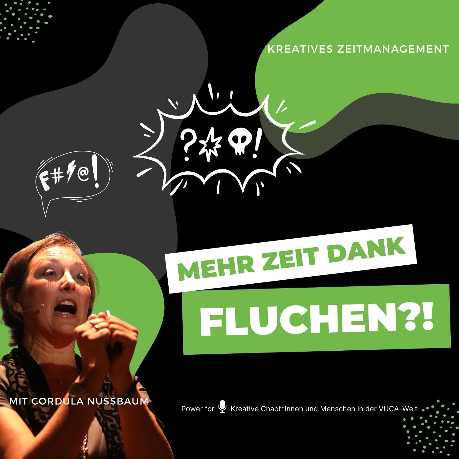 Fluchen? Tut man nicht? Schade - denn es ist ein verdammt guter Stress-Killer (AZM#128RL)