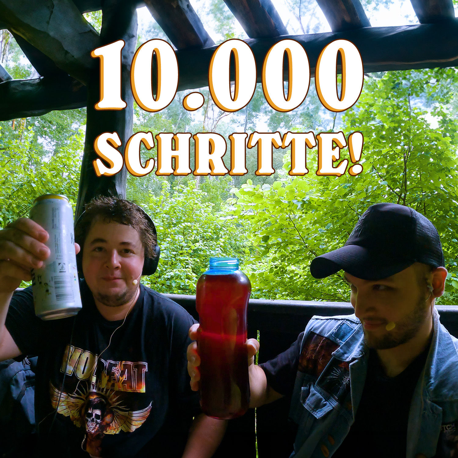 Flucht vor dem Regen und Spiele in der Schutzhütte | Schritt für Schritt: 10K