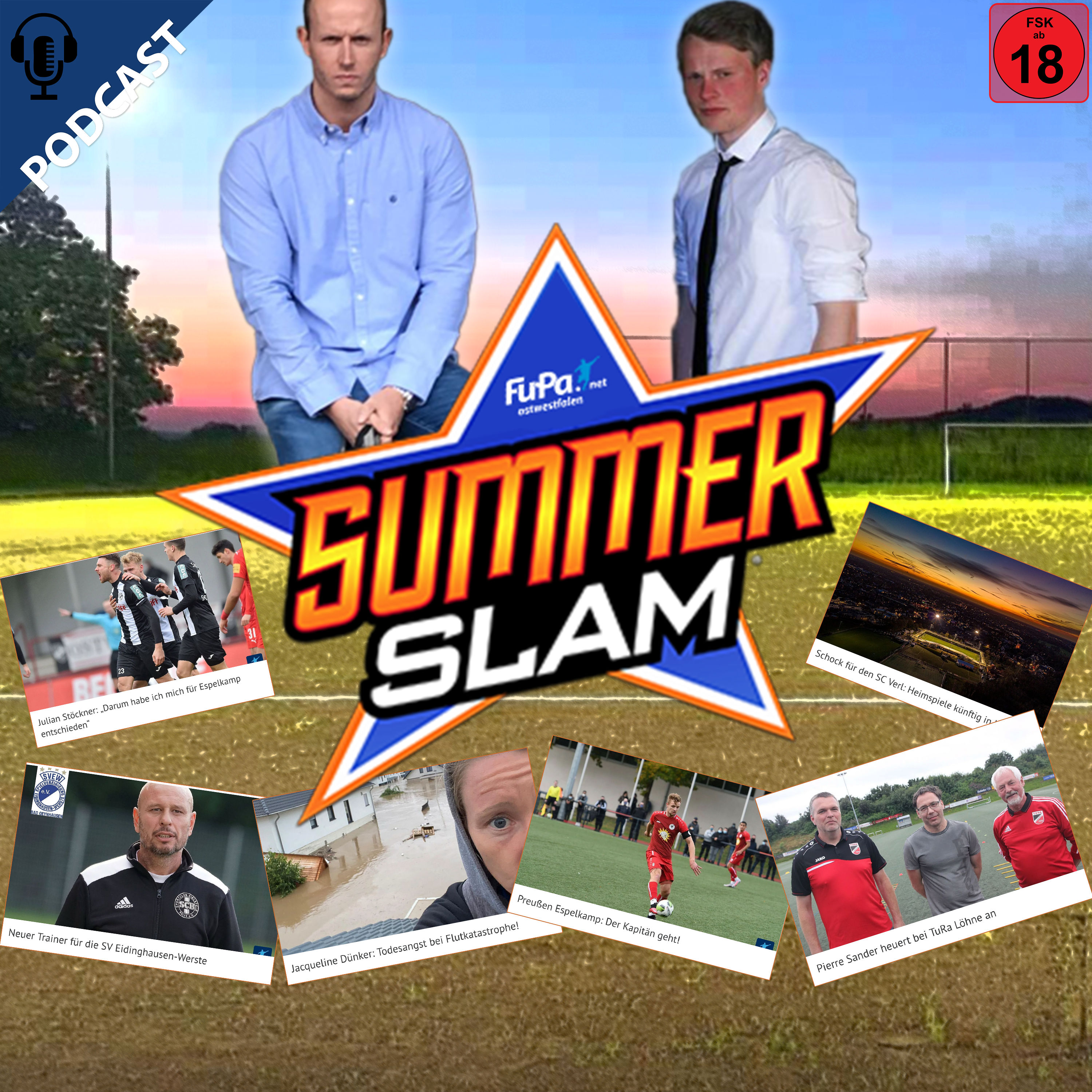 Flügelzange OWL – das Sommerspezial: „SVEW“-Kuriosum, die galaktischen „Adlerträger“ und „Verliebt“ in Liga 3.