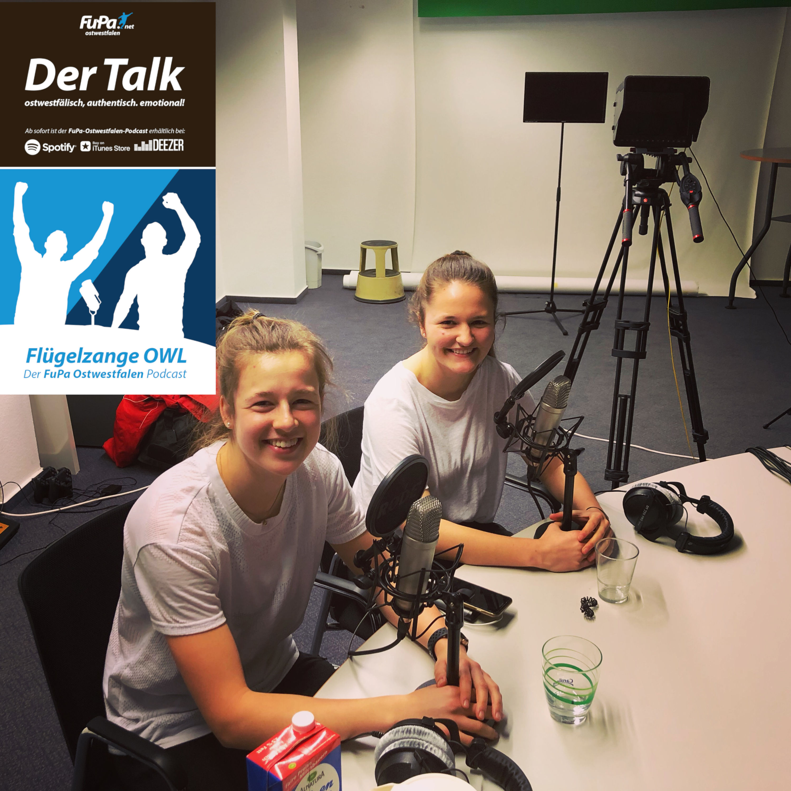 Flügelzange OWL mit Anna Aehling und Noreen Günnewig vom FSV Gütersloh