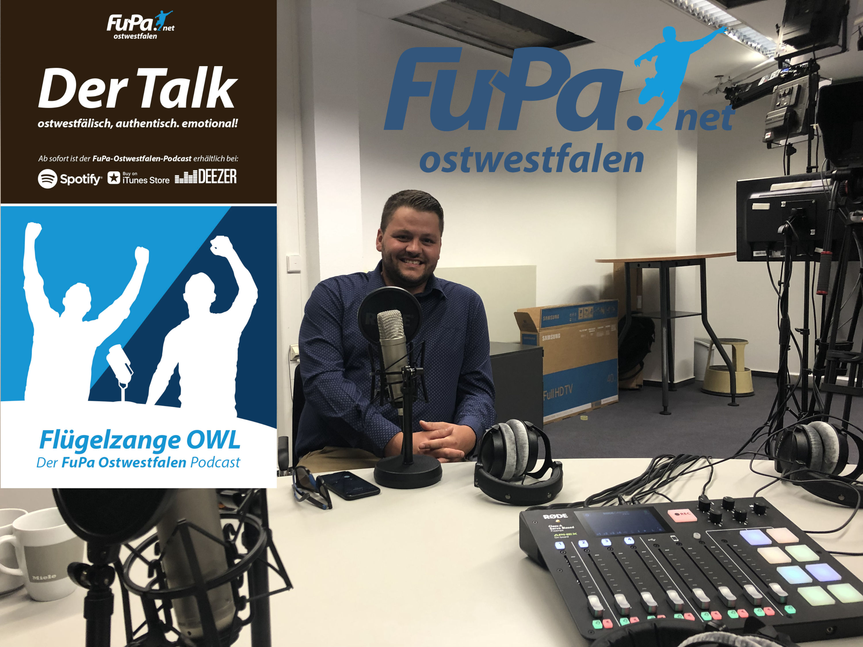 Flügelzange OWL mit Michael Grundmann: Post TSV Detmold Boss erklärt den Fußball in Lippe