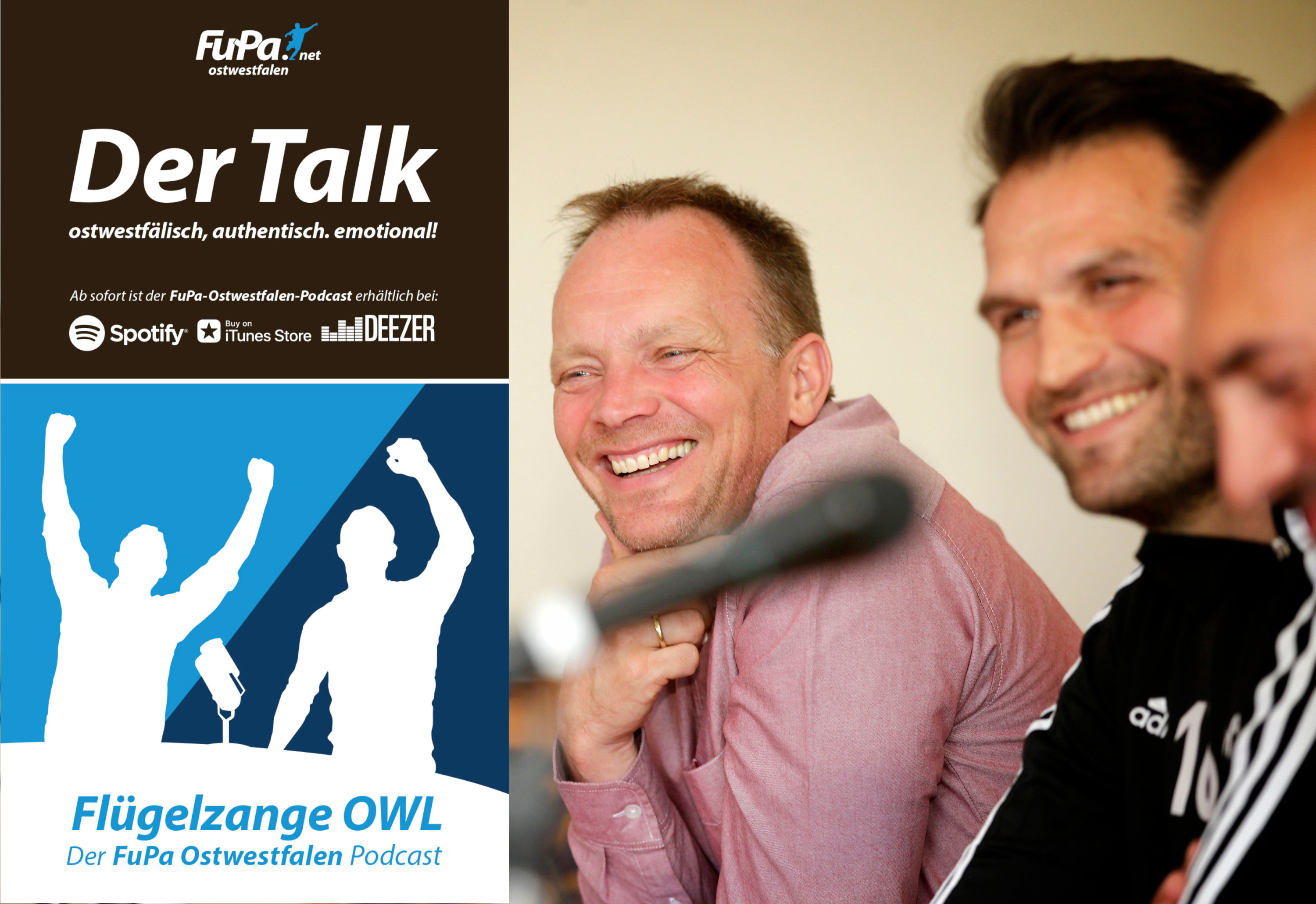 Flügelzange OWL mit Raimund Bertels und Rino Capretti: Die Erfolgs-Architekten des SC Verl