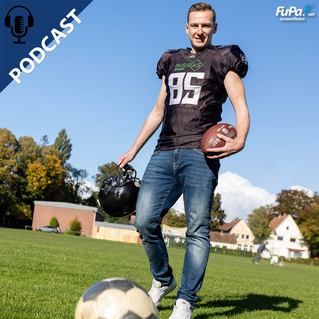 Flügelzange OWL mit Tobias Pauls von TuRa Espelkamp - dem Football spielenden Fußballer.