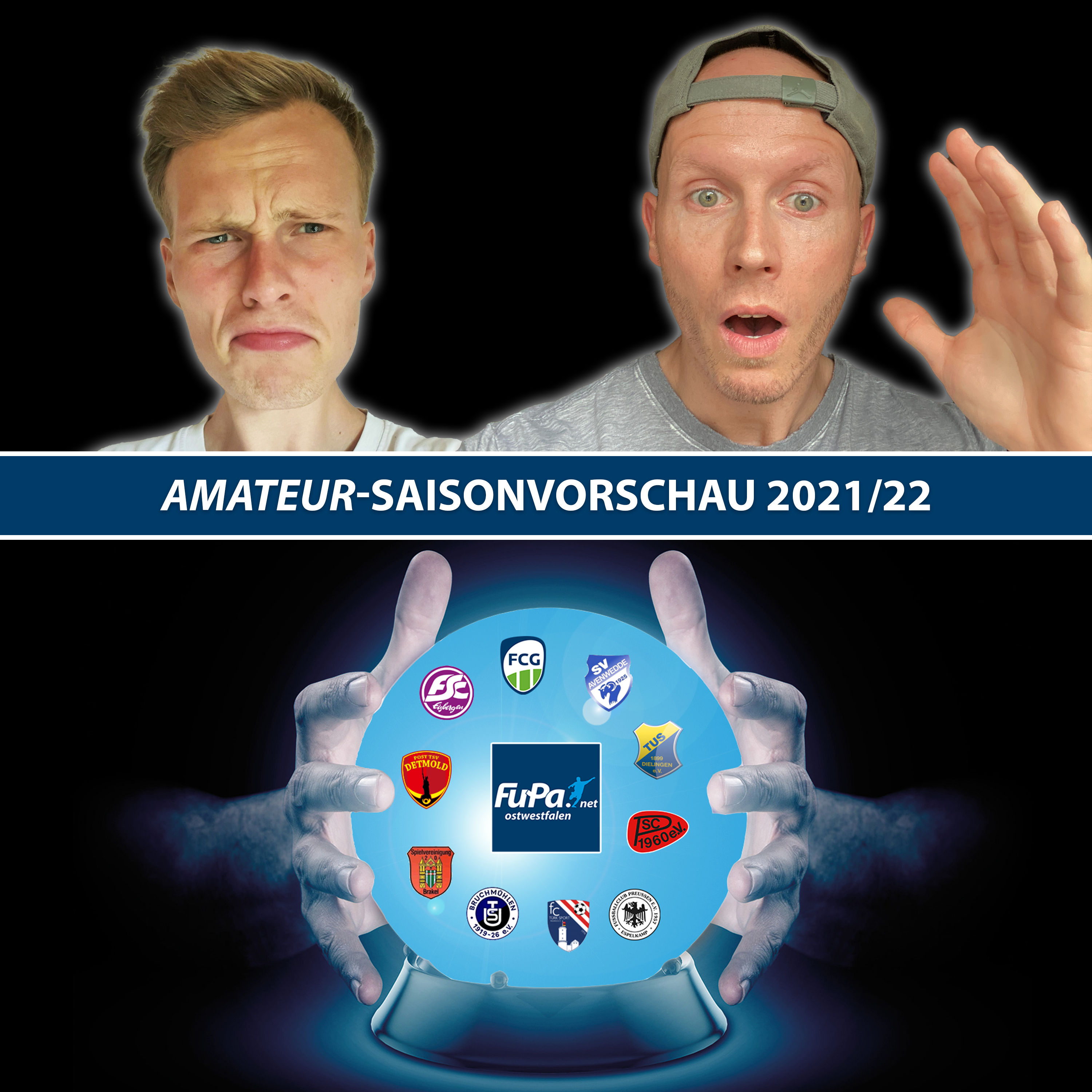 Flügelzange OWL spielt »FuPa-rakel«: Wir tippen zum Saisonstart alle Ligen durch – und sagen euch jetzt schon, wer dieses Jahr aufsteigt. #facts #isso