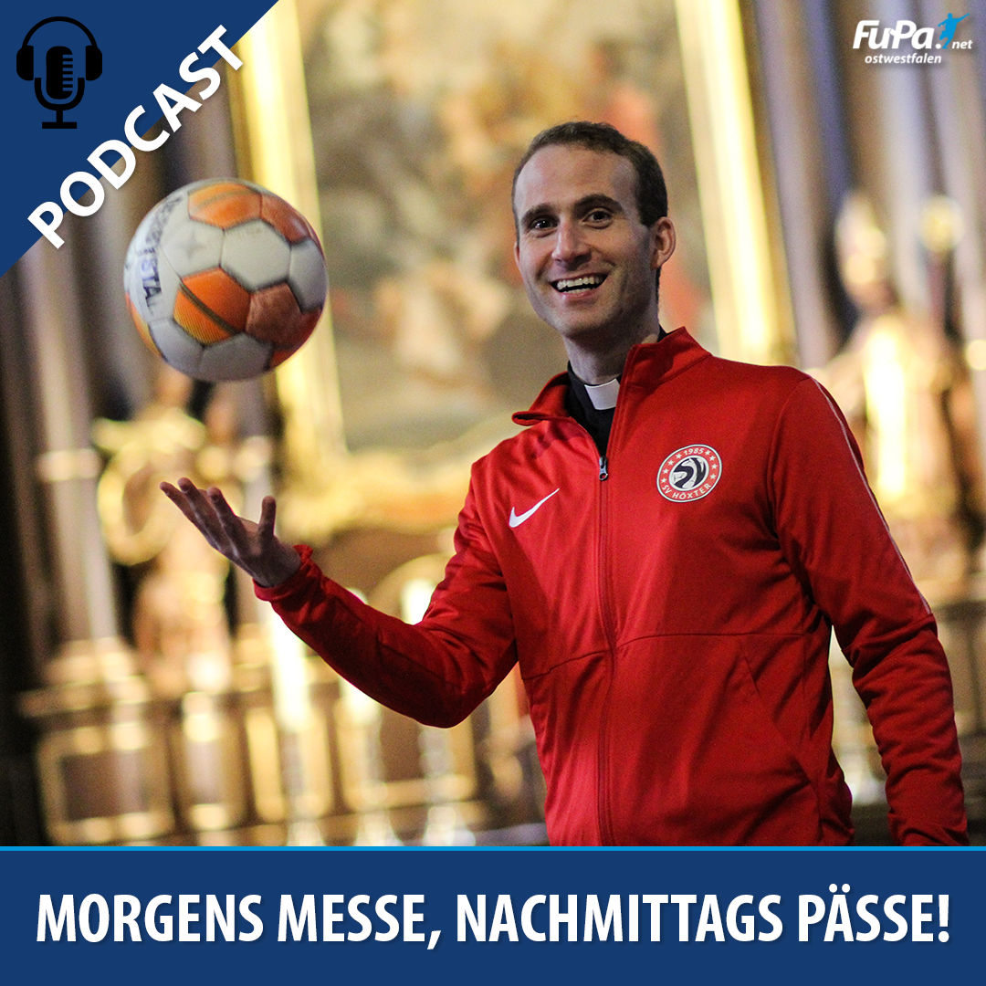 Flügelzange OWL zu Gast bei Jonas Klur: Morgens Messe, nachmittags Pässe – »Kick it like a Priester«.