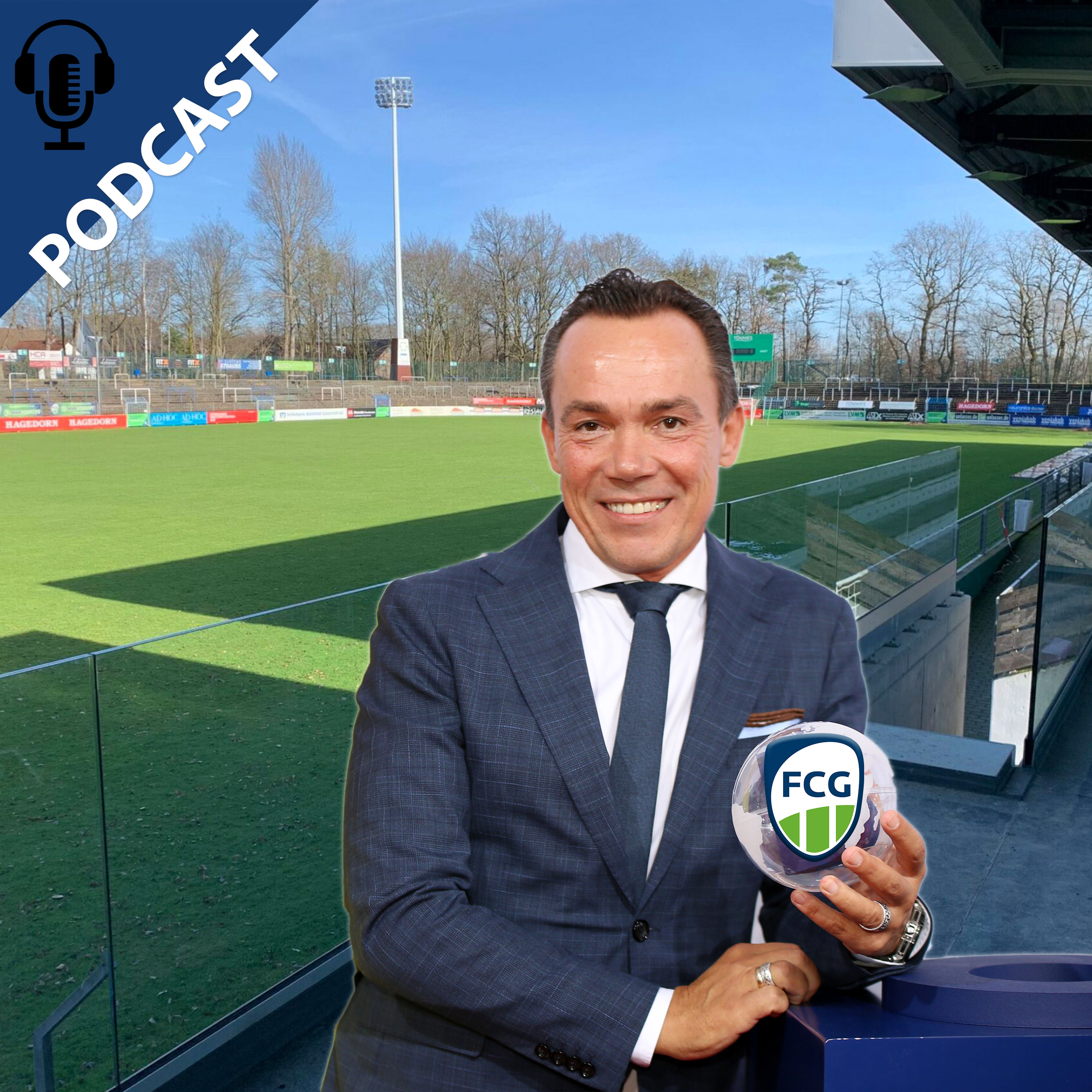 Flügelzange OWL zu Gast bei Thomas Hagedorn: Abriss-König und Hauptsponsor des FC Gütersloh. Mit seiner Vision (-und seinem Geld) soll es in die Regionalliga gehen!