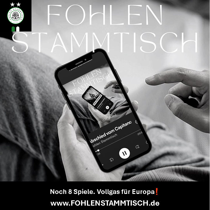 Fohlen Stammtisch - Noch 8 Spiele. Vollgas für Europa❗