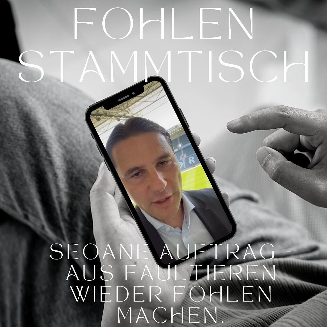 Fohlen Stammtisch: Seoane Auftrag - Aus Faultieren wieder Fohlen machen.