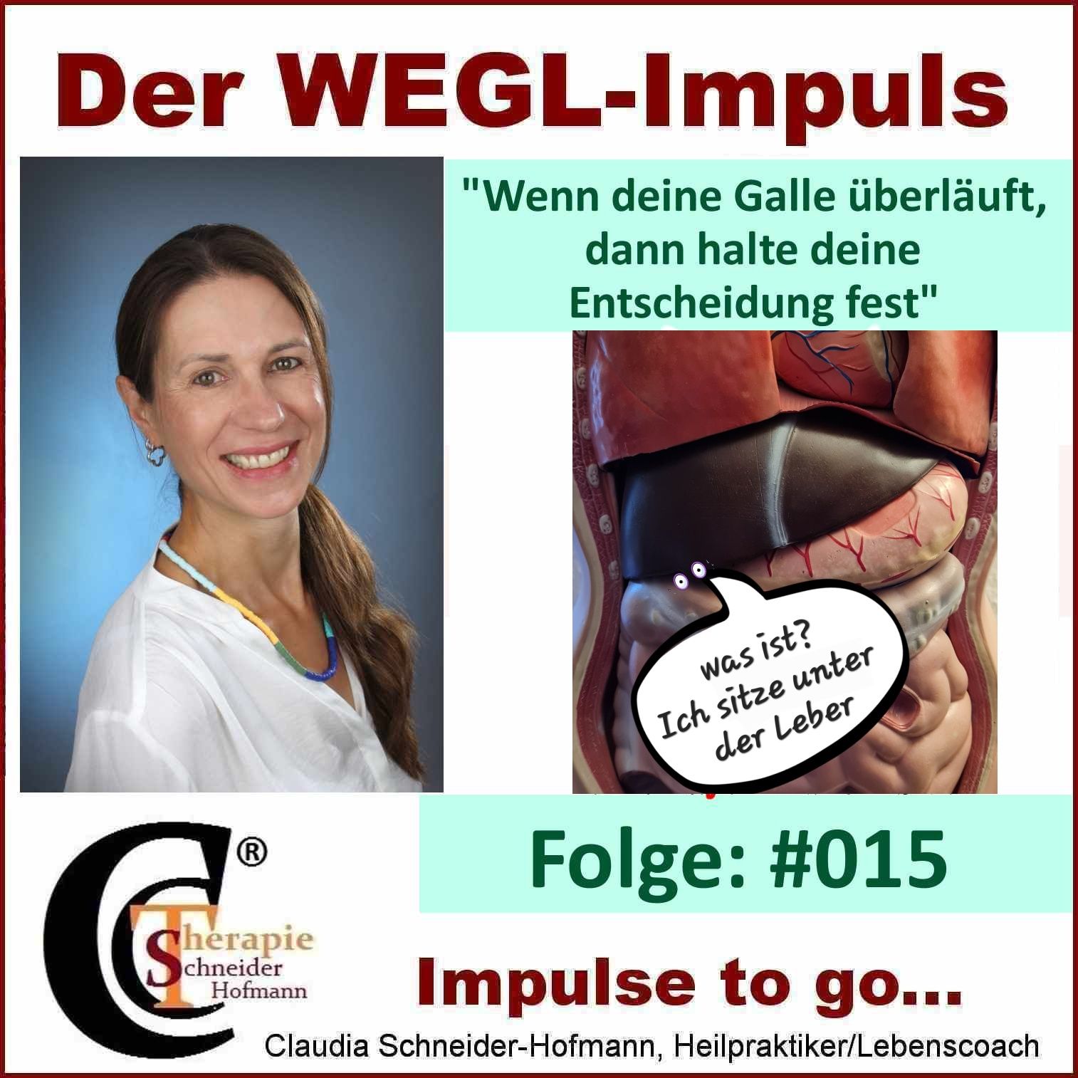 Folge #015 „Wenn deine Galle überläuft, dann halte deine Entscheidung fest.“