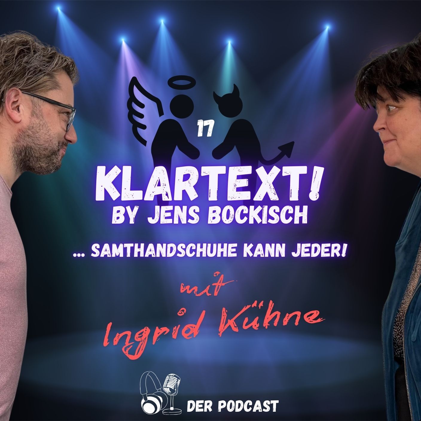 Folge 017 - "Der will immer nur, dass ich abnehme" Star-Comedian und Humorbeauftragte Ingrid Kühne zu Gast