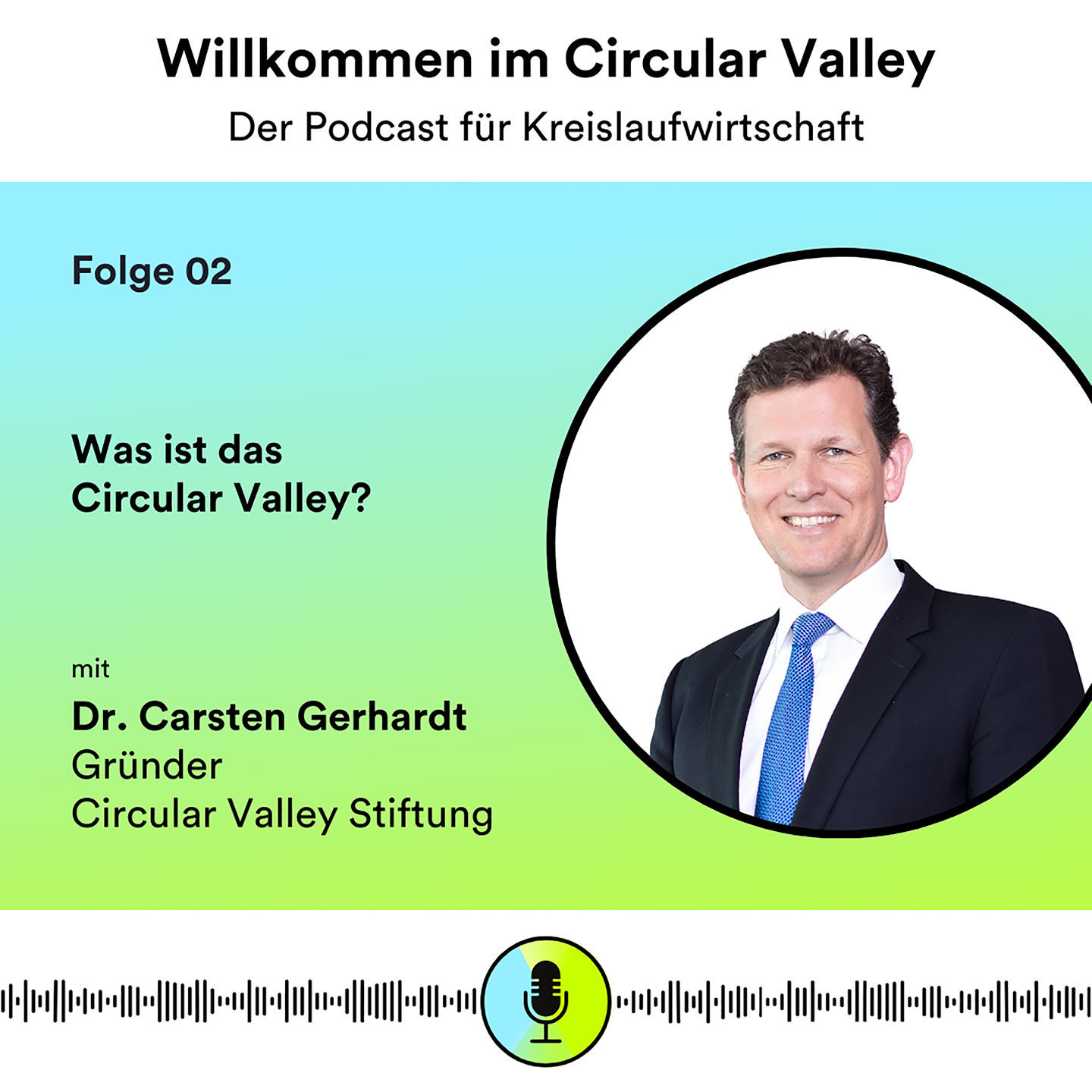 Folge 02: Was ist das Circular Valley? - Dr. Carsten Gerhardt über den Hotspot der Kreislaufwirtschaft