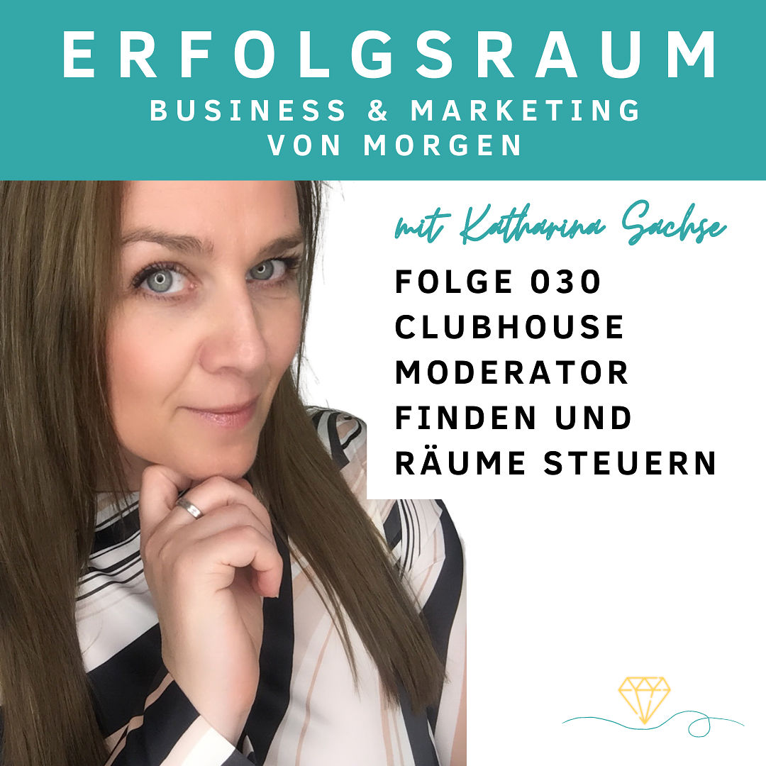 Folge 030 Clubhouse Moderator finden und Räume steuern