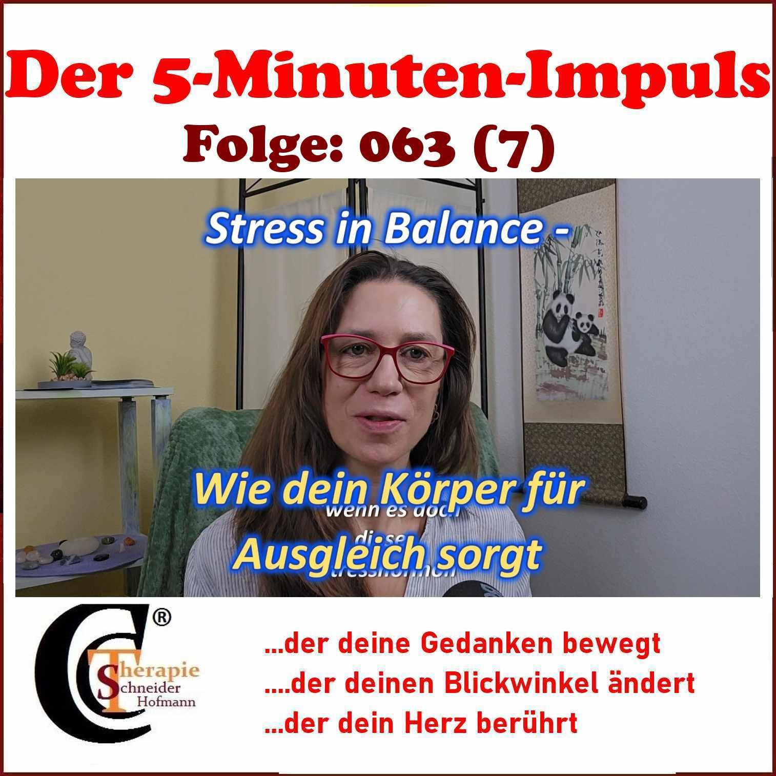 Folge #063 (7) "Stress in Balance-Wie dein Körper für Ausgleich sorgt"