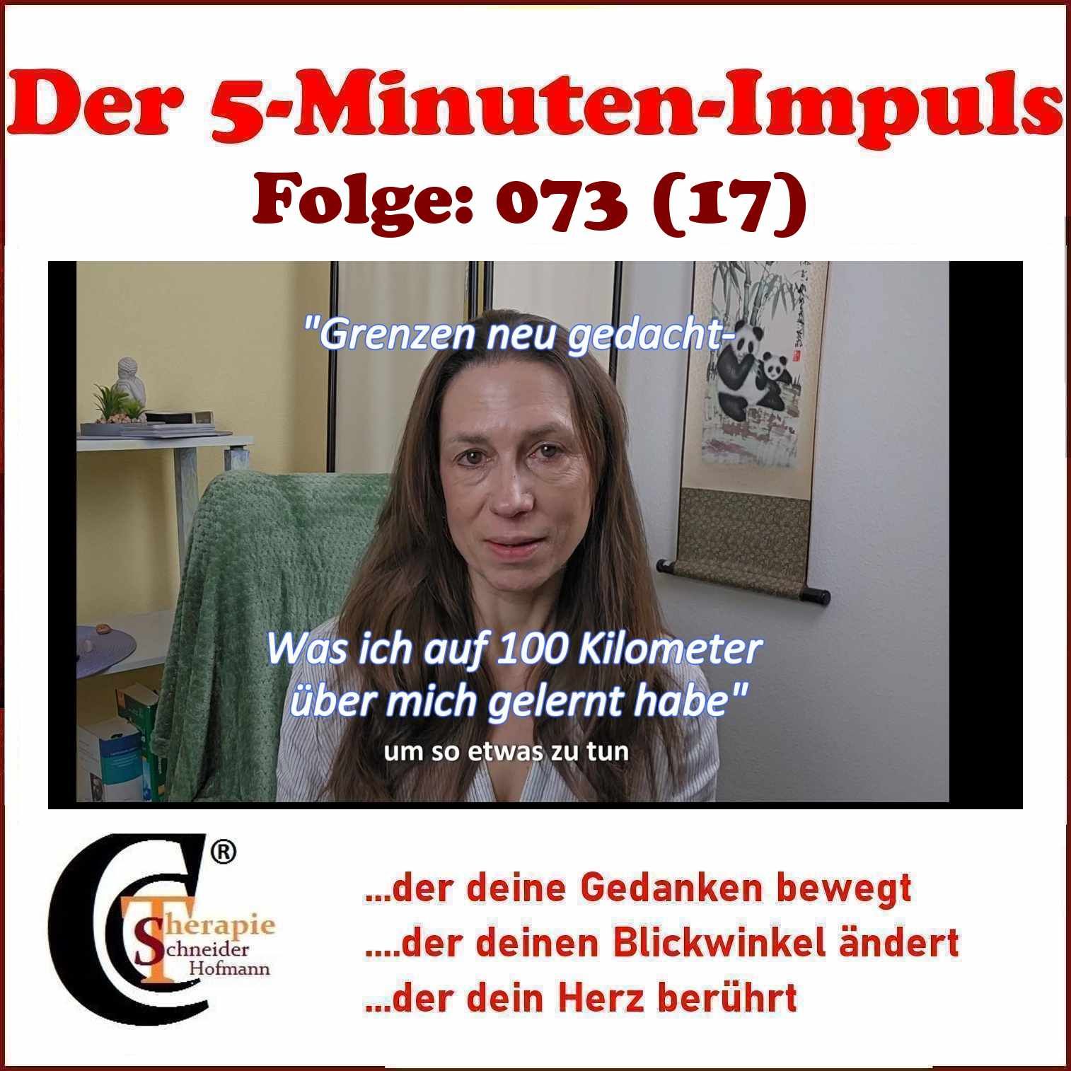 Folge: #073 "Grenzen neu gedacht - Was ich auf 100 Kilometer über mich gelernt habe"