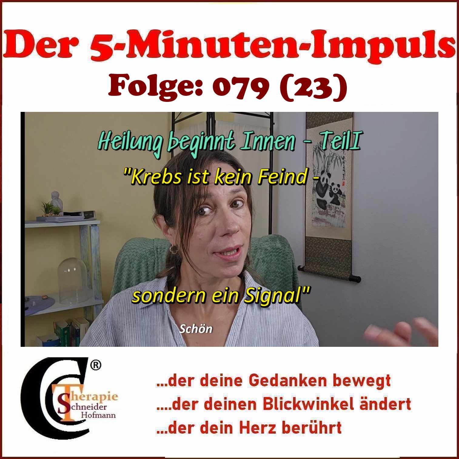 Folge #079 "Krebs ist kein Feind - sondern ein Signal" Teil 1