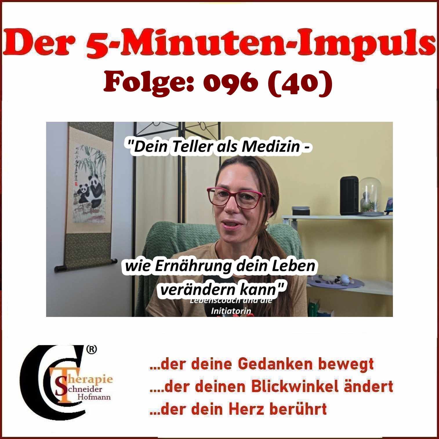 Folge #096: "Dein Teller als Medizin - wie Ernährung dein Leben verändern kann"