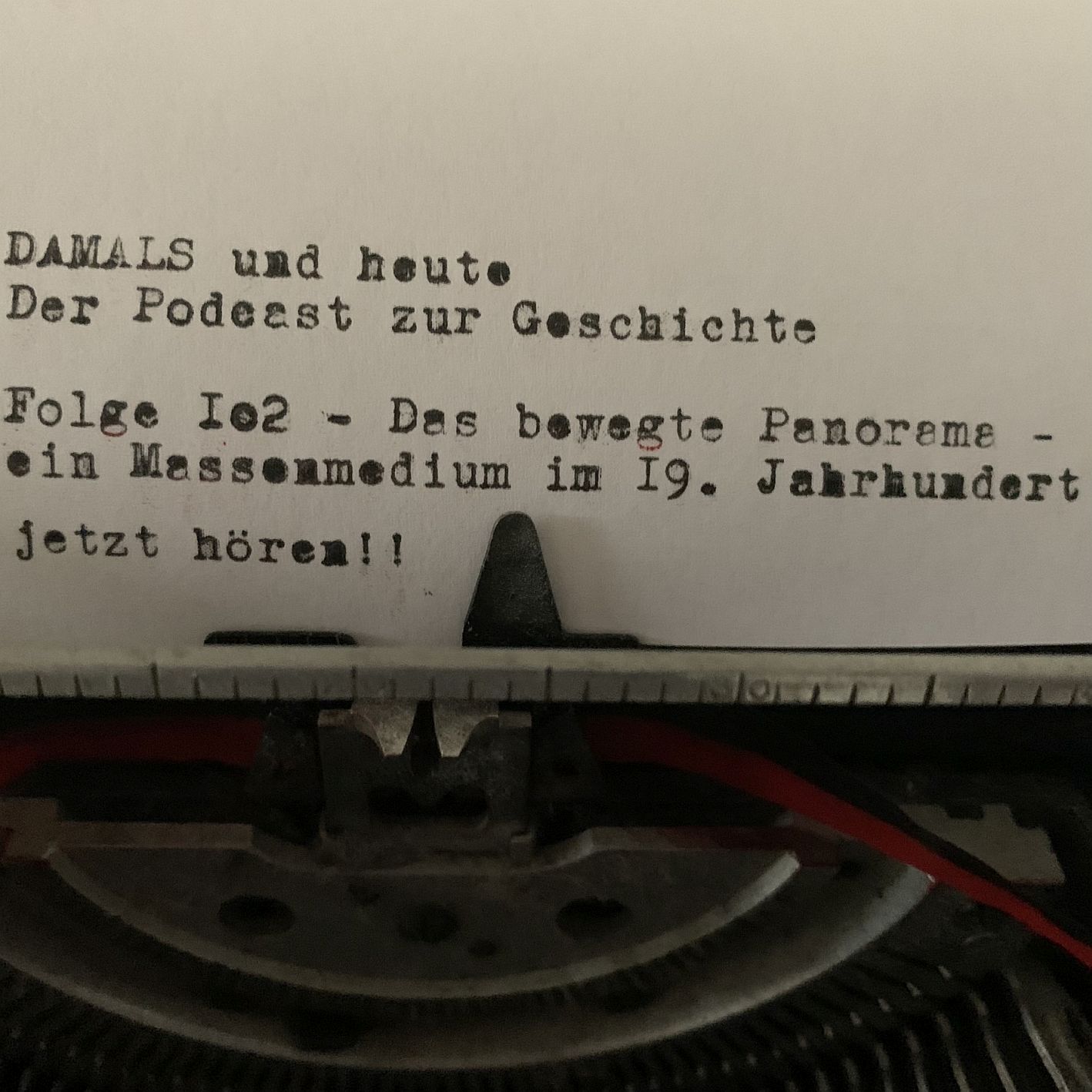 Folge 102 - Das bewegte Panorama - ein Massenmedium im 19. Jahrhundert