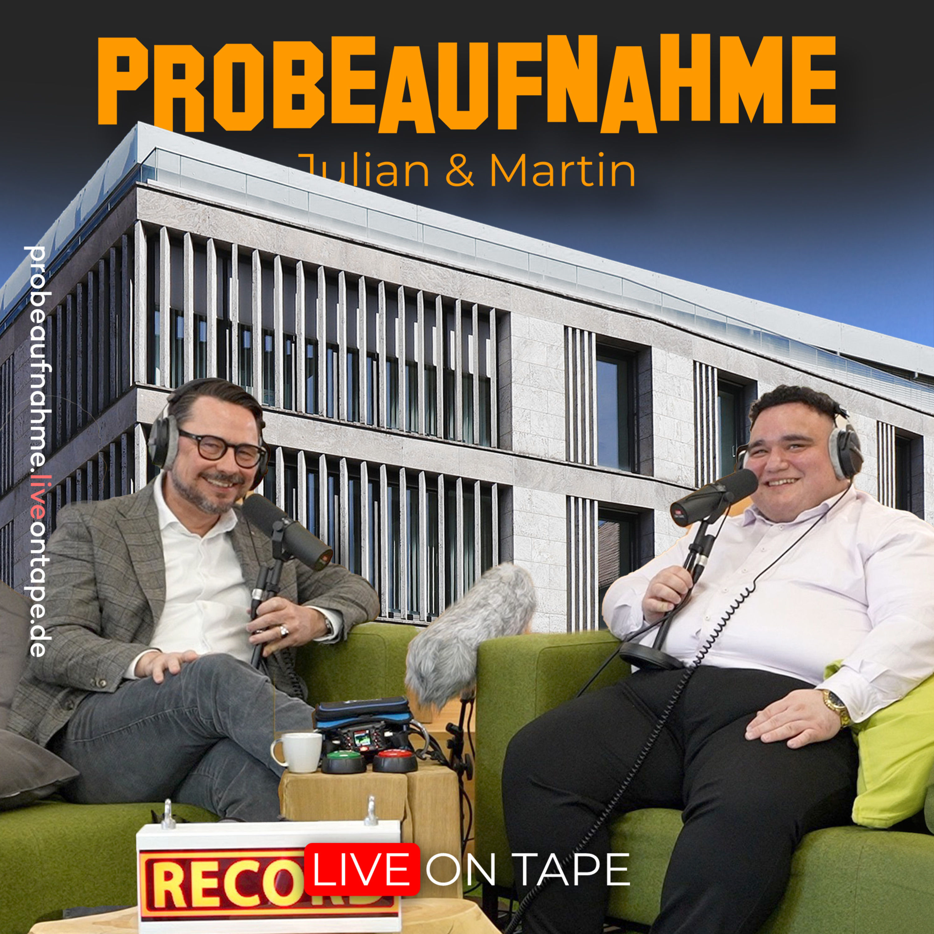 Folge 12 - Startup & Liebe, Schmelztiegel für Unternehmensnachfolge und Gründen, zu Gast Jochen & Francesco - Probeaufnahme