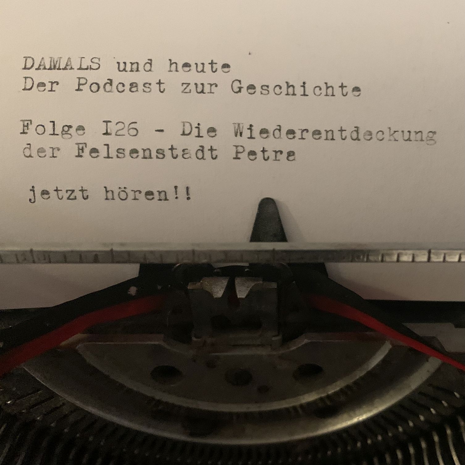 Folge 126 - Die Wiederentdeckung der Felsenstadt Petra