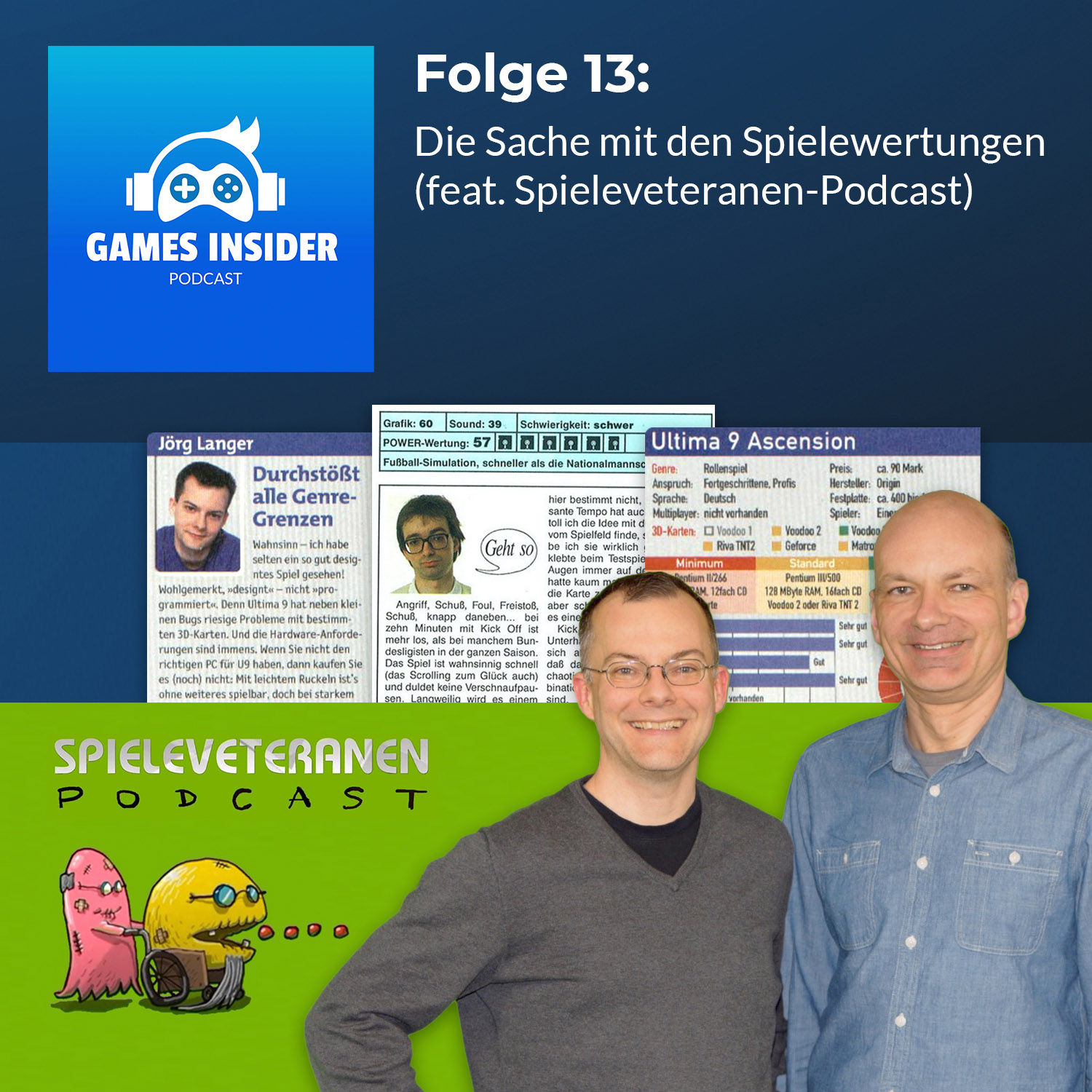 Folge 13: Die Sache mit den Spielewertungen (feat. Spieleveteranen-Podcast)