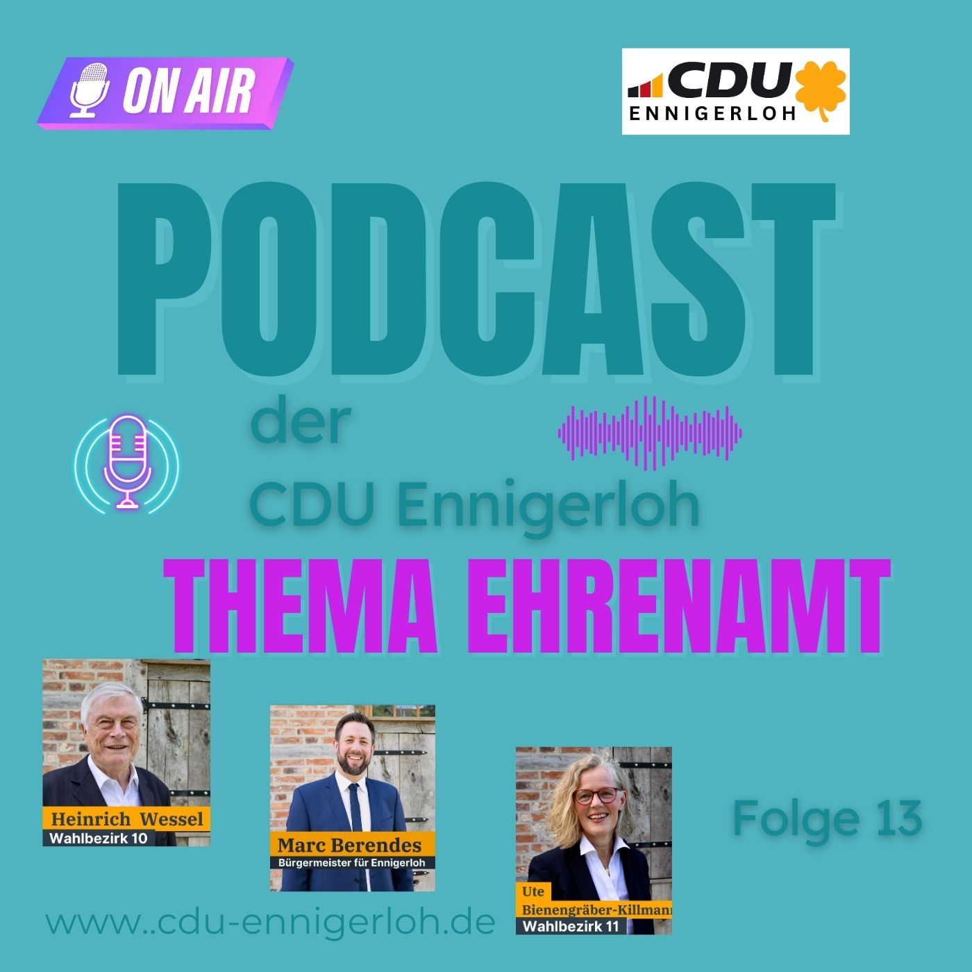 Folge 13! Ehrenamt