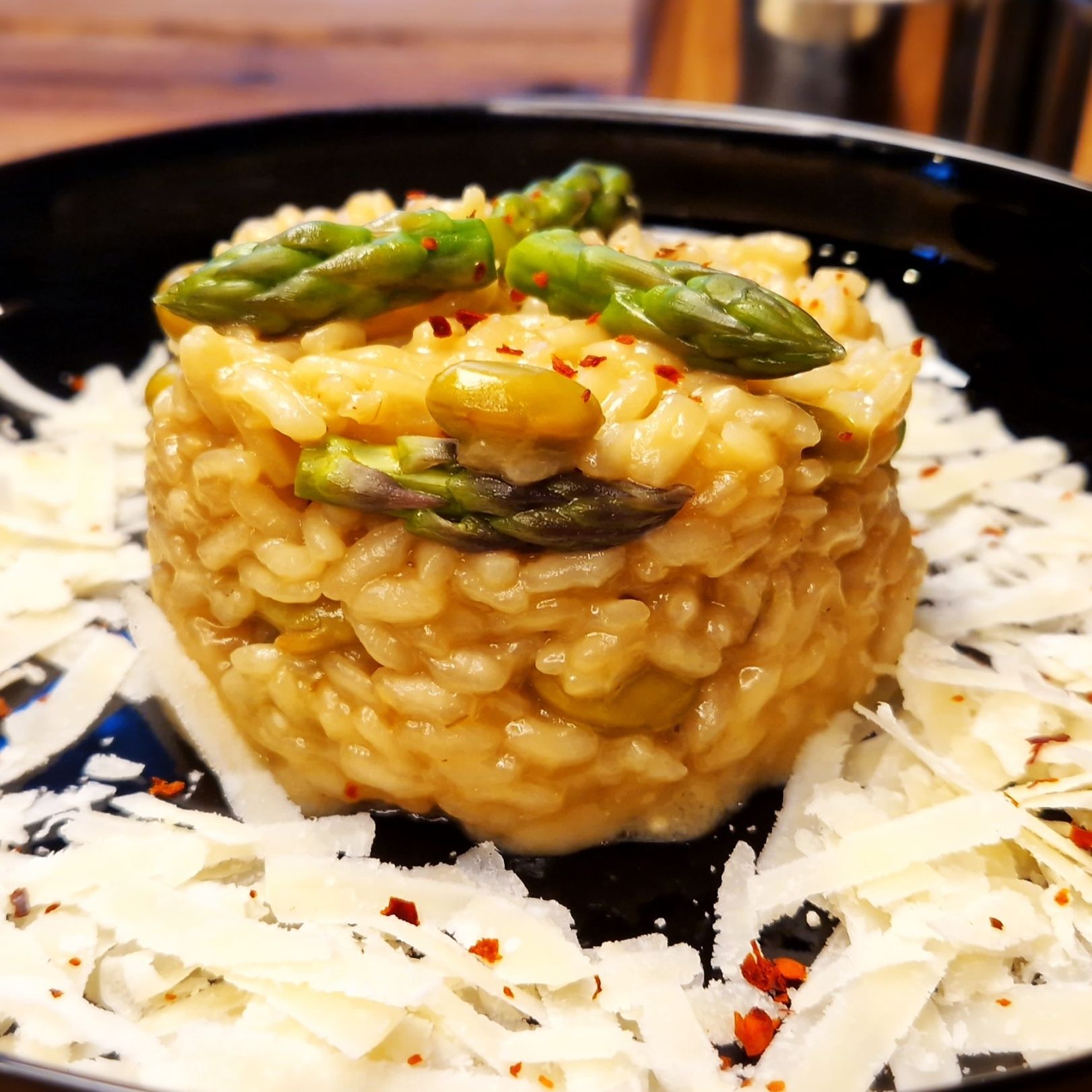 Folge 131 - Grüner Spargel-Risotto mit Edamame