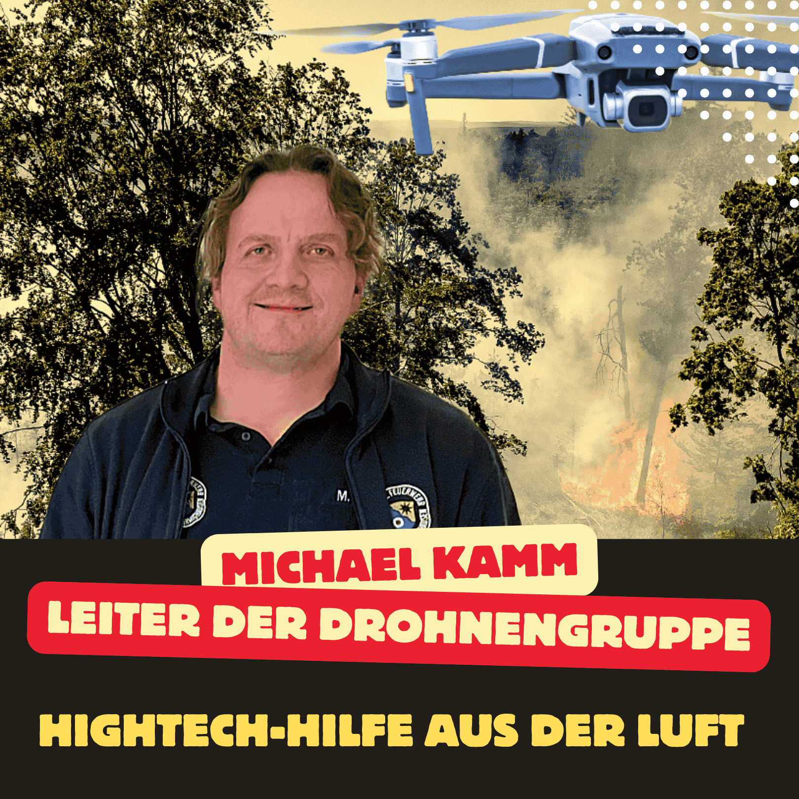 Folge 131: Hightech-Hilfe aus der Luft - wie die Drohne die Feuerwehr Diemelsee unterstützt