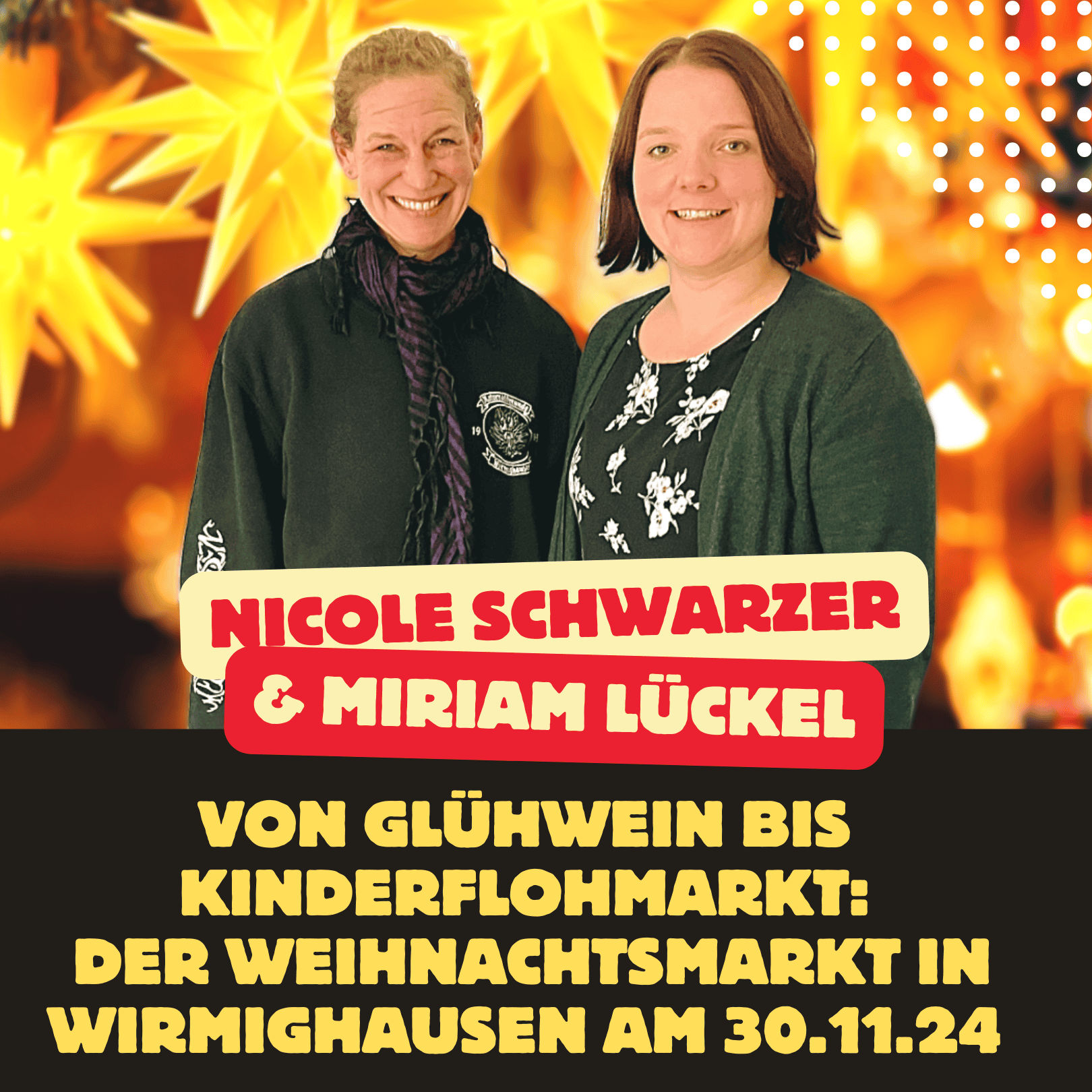 Folge 136: Von Glühwein bis Kinderflohmarkt - der Weihnachtsmarkt in Wirmighausen am 30. November