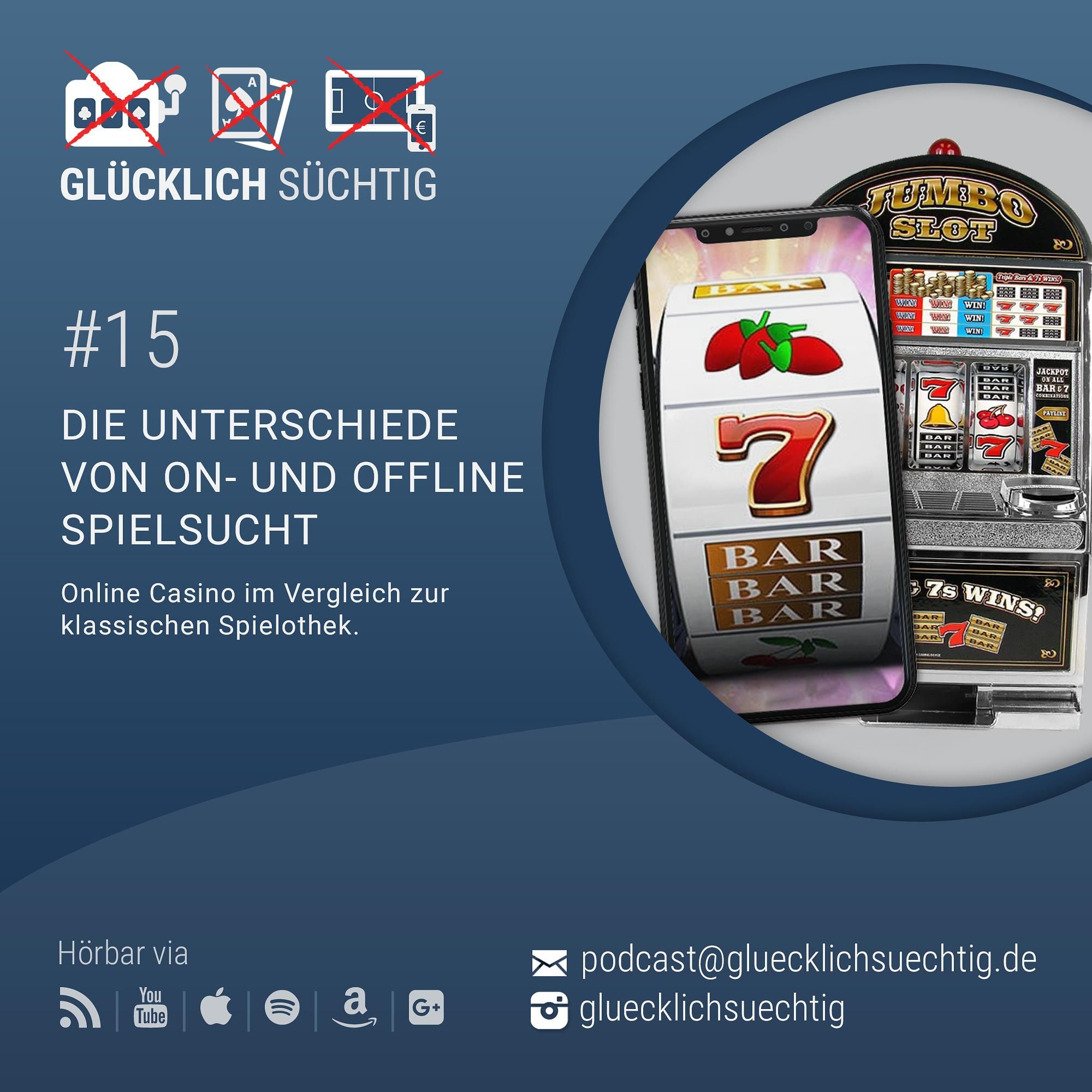 Folge 15 - Die Unterschiede von On- und Offline Spielsucht