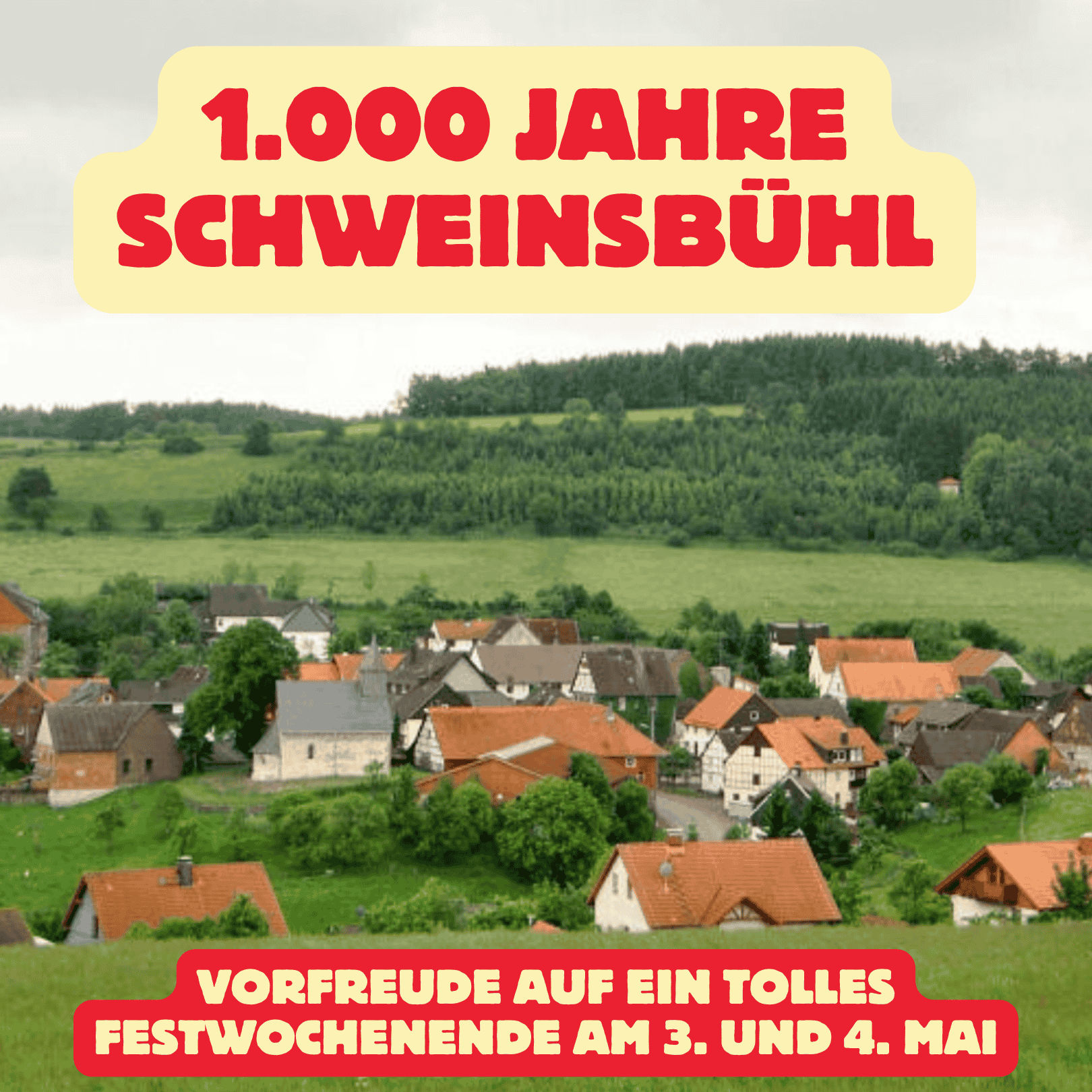Folge 161: 1.000 Jahre Schweinsbühl - Vorfreude auf ein tolles Festwochenende am 3. und 4. Mai