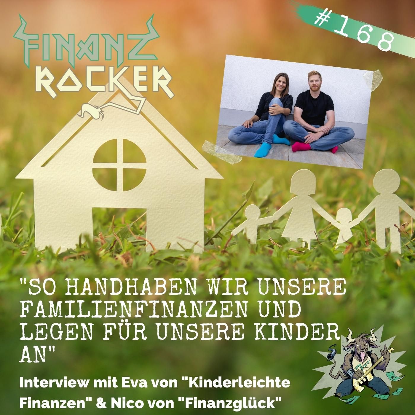Folge 168: "So handhaben wir unsere Familienfinanzen und legen für unsere Kinder an" - Interview mit Eva und Nico