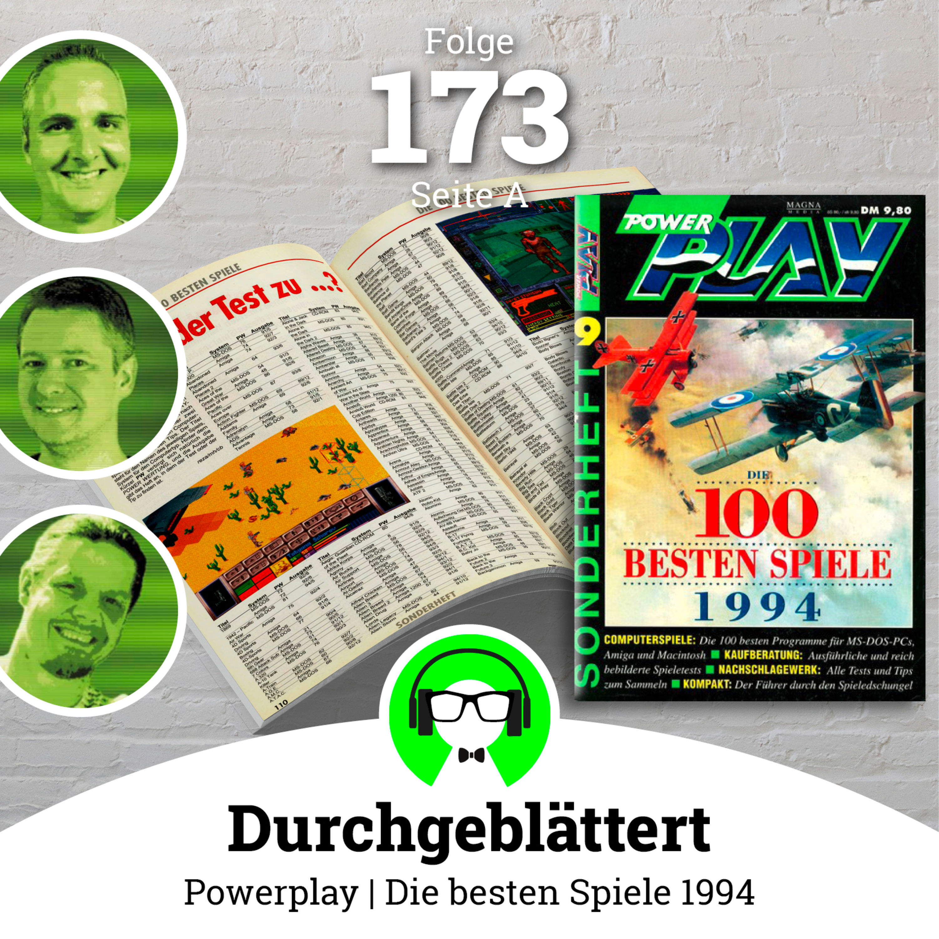 Folge 173 Seite A: Die besten Spiele 1994 (Power Play)