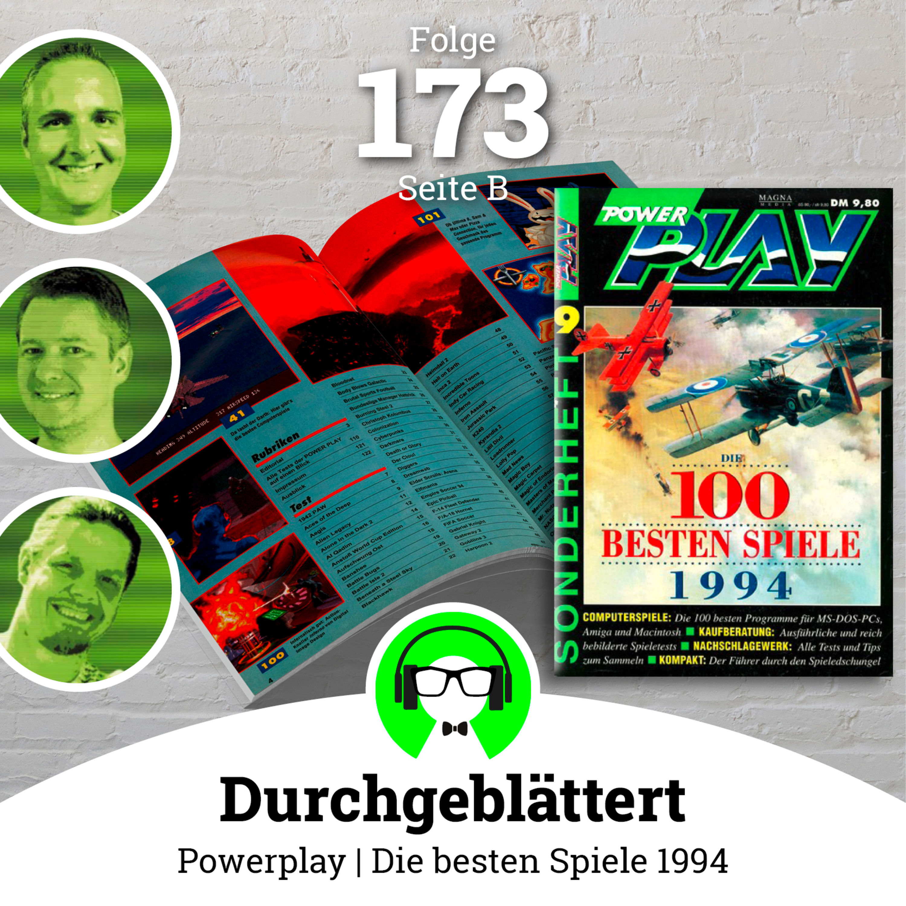 Folge 173 Seite B: Die besten Spiele 1994 (Power Play)
