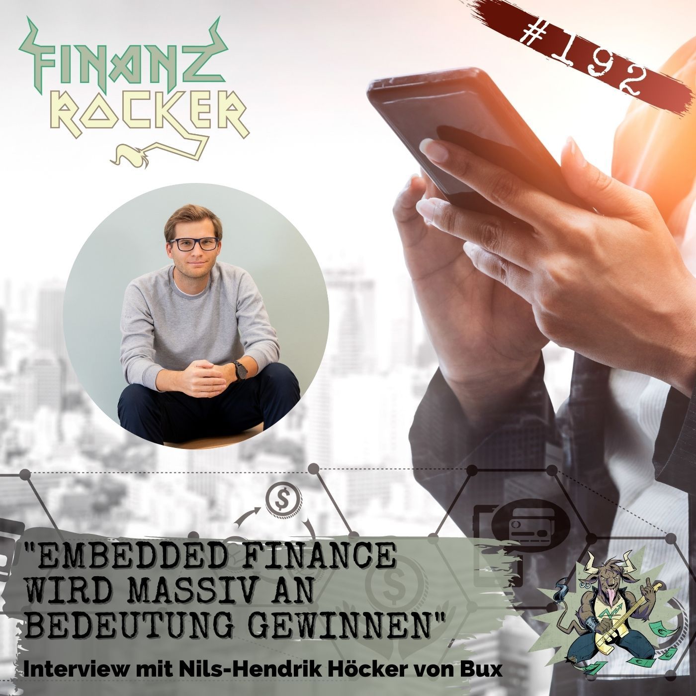 Folge 192: "Embedded Finance wird massiv an Bedeutung gewinnen" - Interview mit Nils-Hendrik Höcker vom Neobroker Bux