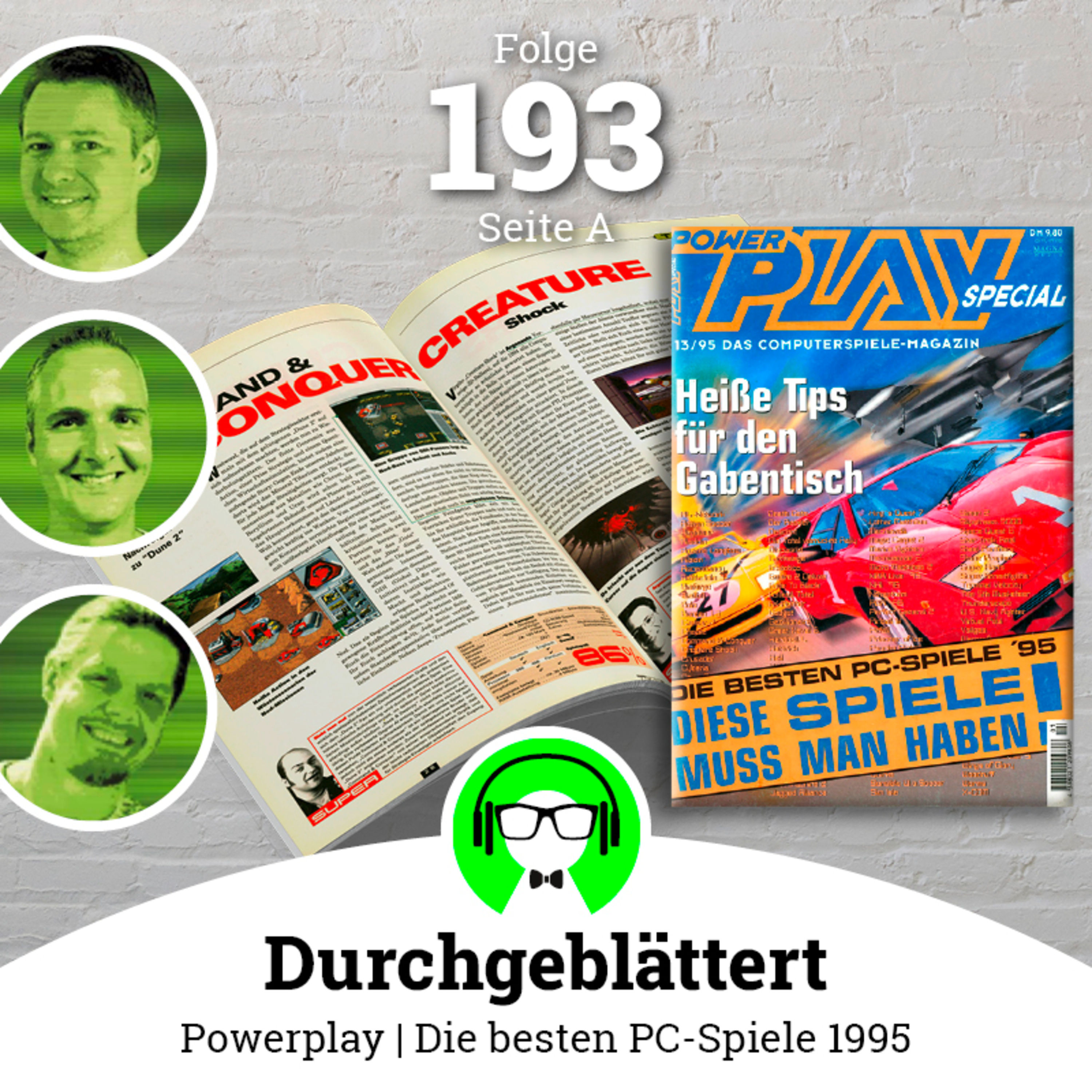 Folge 193 SEITE A : Durchgeblättert: Die besten PC-Spiele 1995