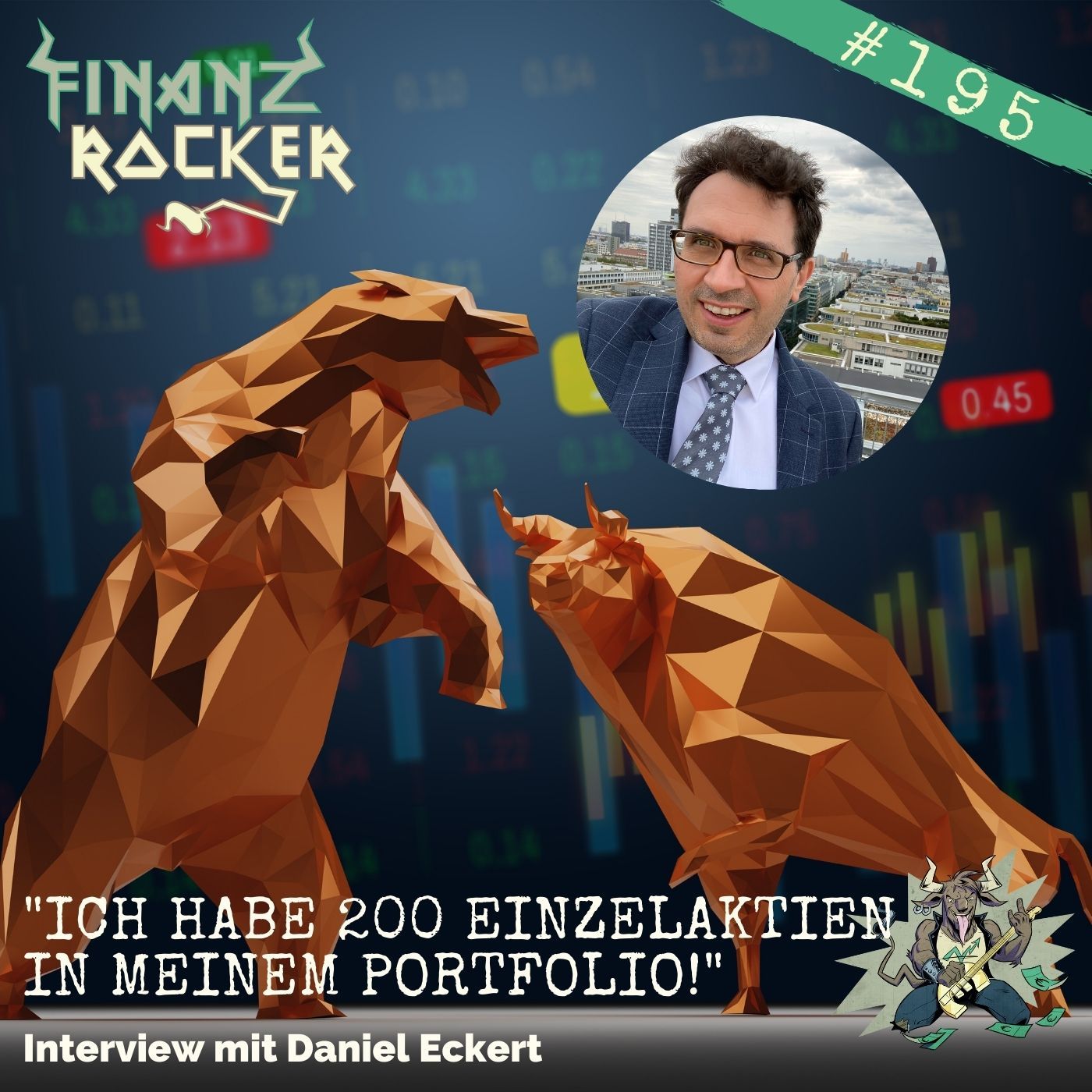 Folge 195: "Ich habe 200 Einzelaktien in meinem Portfolio!" - Interview mit Daniel Eckert