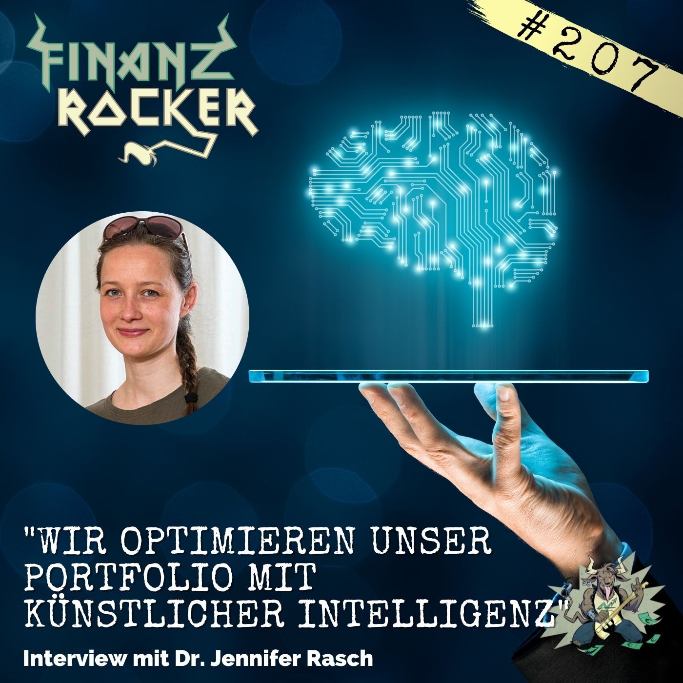 Folge 207: "Wir optimieren unser Portfolio mit künstlicher Intelligenz" - Interview mit Dr. Jennifer Rasch