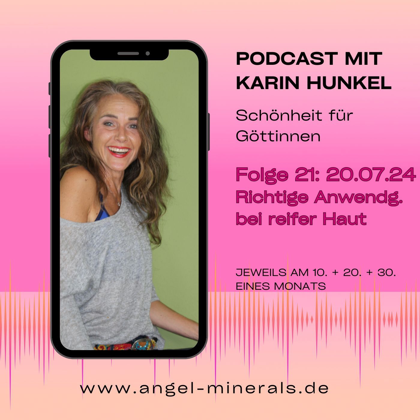 Folge 21 - 20.07.2024: Wertvolle Tipps für die "Reife" Haut