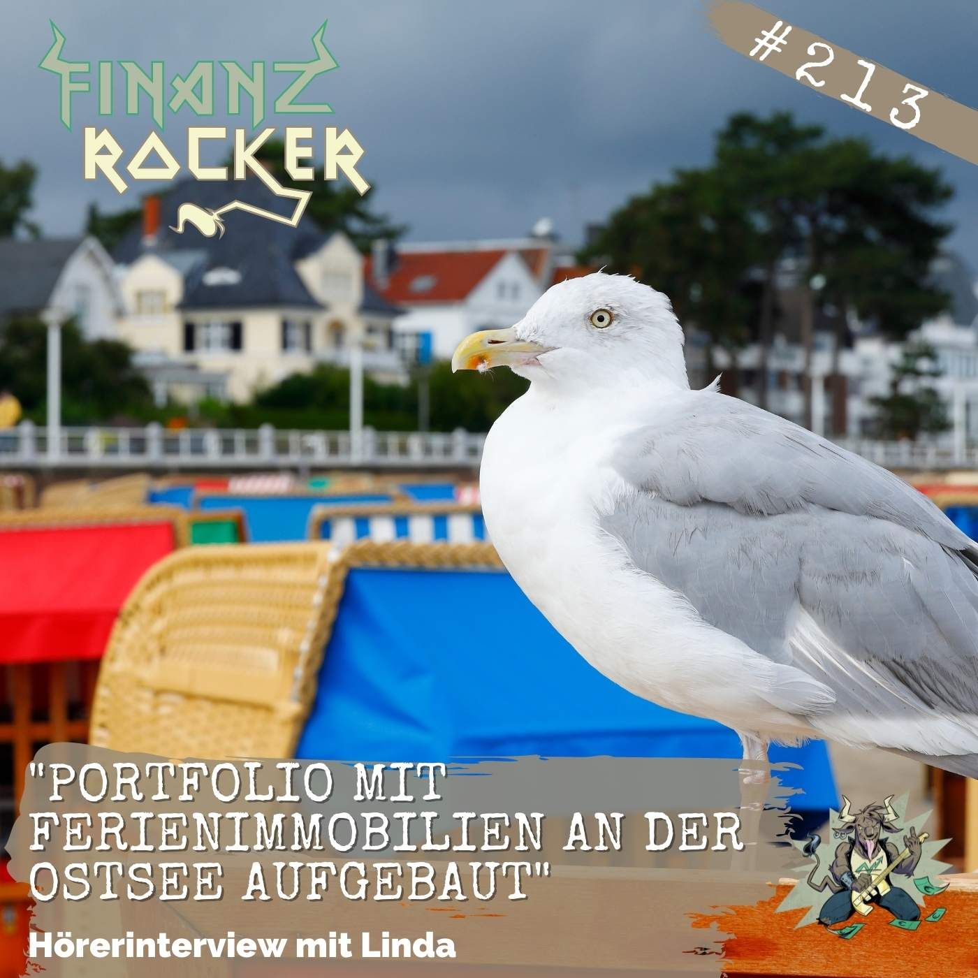 Folge 213: "Portfolio mit Ferienimmobilien an der Ostsee aufgebaut" - Hörerinterview mit Linda