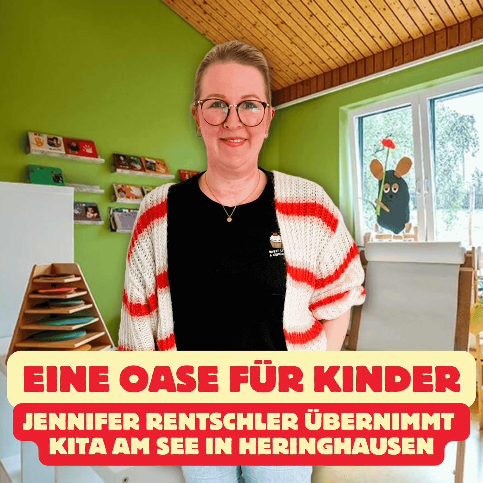 Folge 214: Eine Oase für Kinder - Jennifer Rentschler übernimmt die Kita am See
